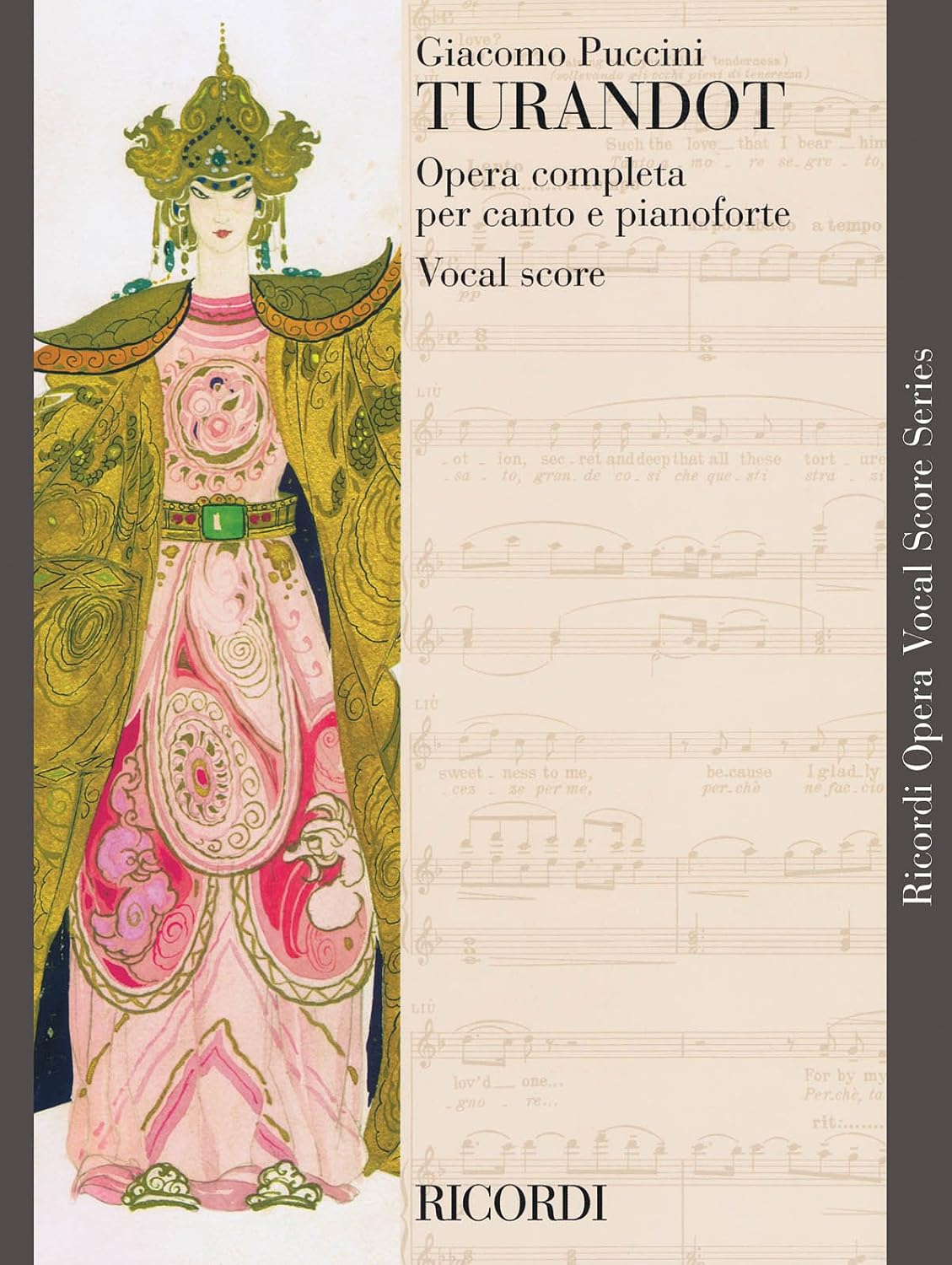 ler totalmente Turandot: Vocal Score