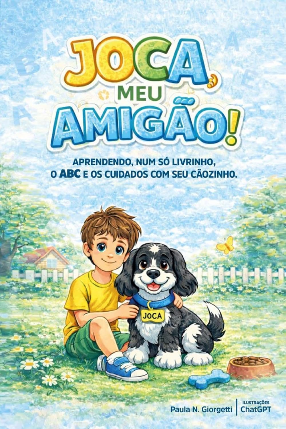 Joca, meu amigão!: Aprendendo, num só livrinho, o ABC e os cuidados com seu cãozinho.