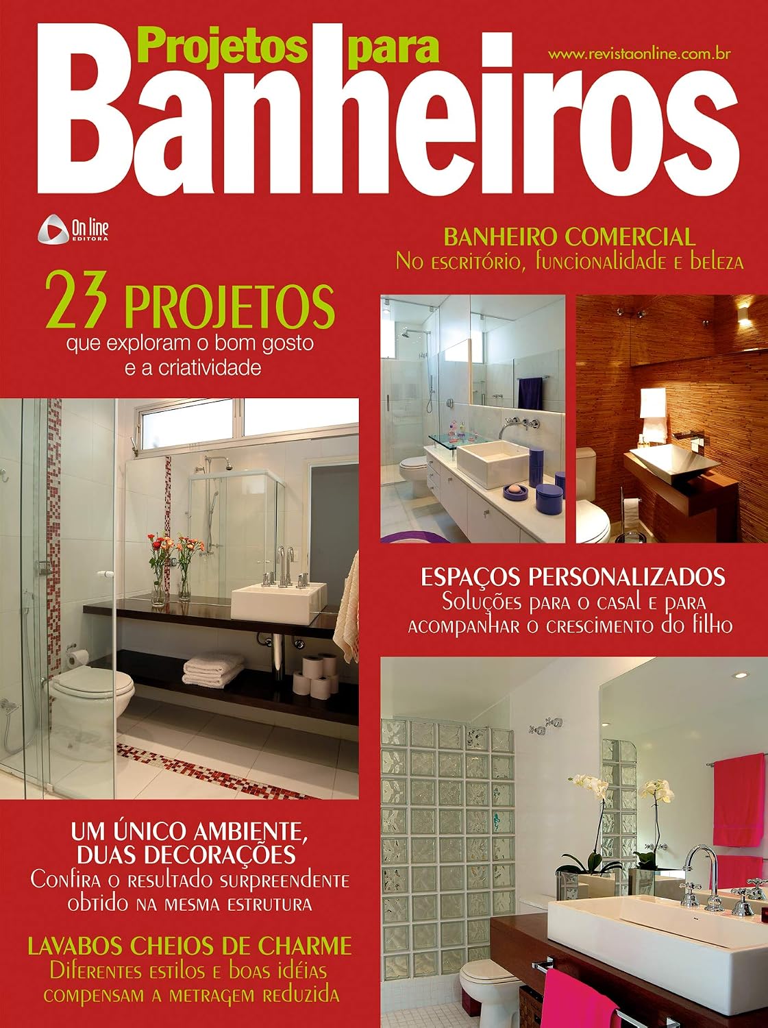 ler totalmente Projetos para Banheiros: Edição 5