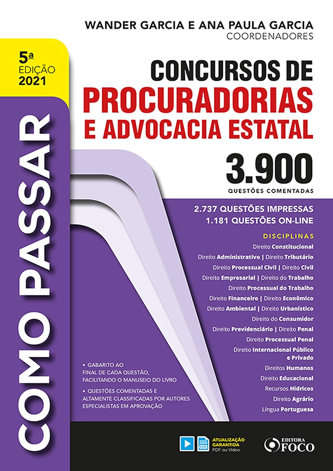 capítulo por capítulo baixar Como passar concursos de procuradorias e advocacia estatal: 3.900 questões comentadas