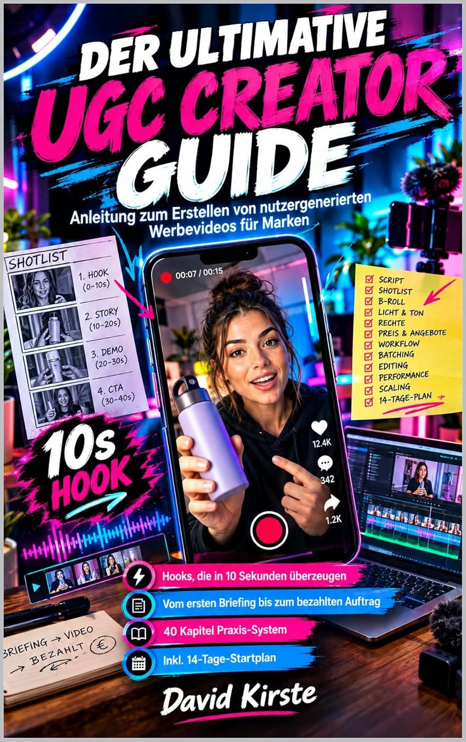 Der Ultimative UGC Creator Guide: Anleitung zum Erstellen von nutzergenerierten Werbevideos für Marken (German Edition) baixar o livro de graça