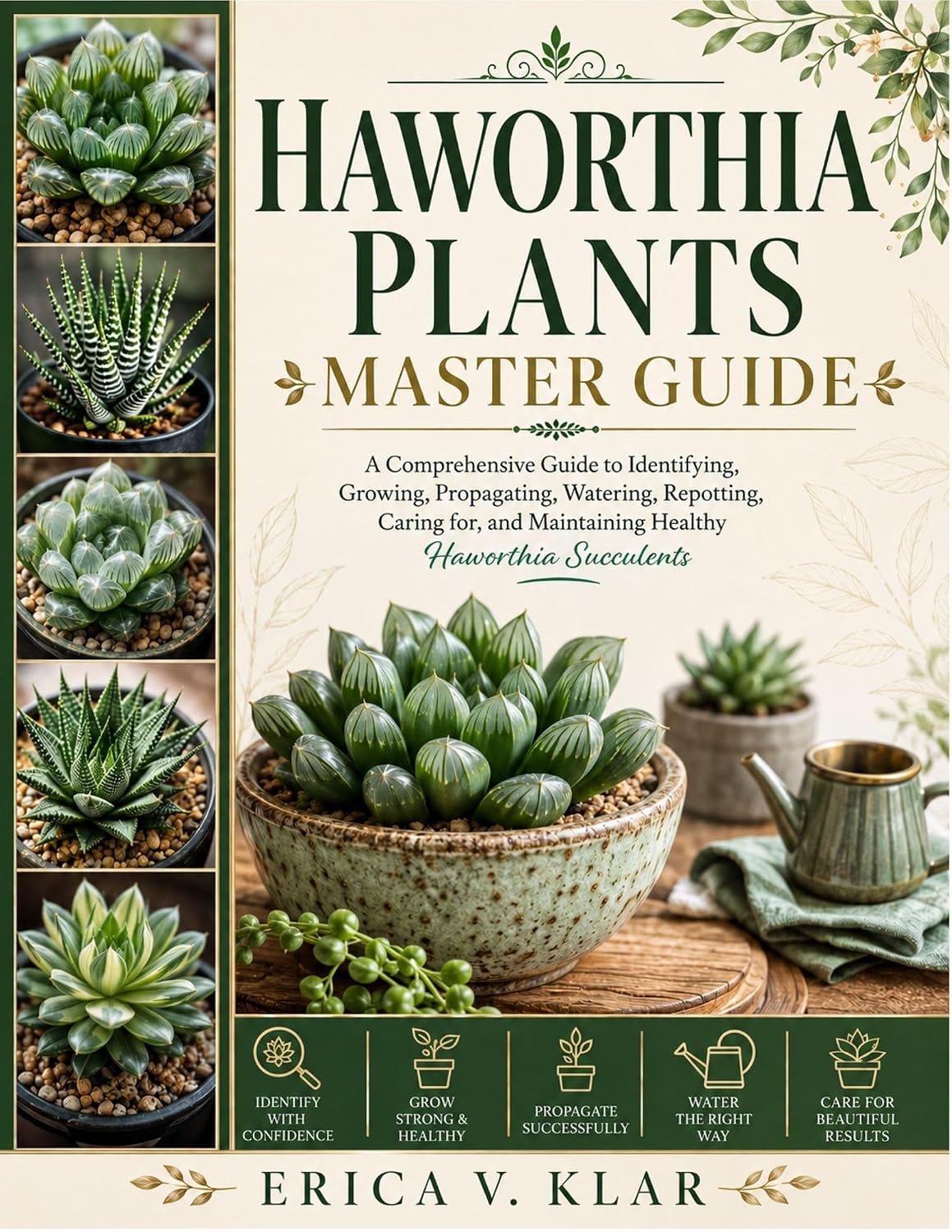 Haworthia Plants Master Guide: A Comprehensive Guide to Identifying, Growing, Propagating, Watering, Repotting, Caring for, and Maintaining Healthy Haworthia Succulents (English Edition) baixar livro de graça