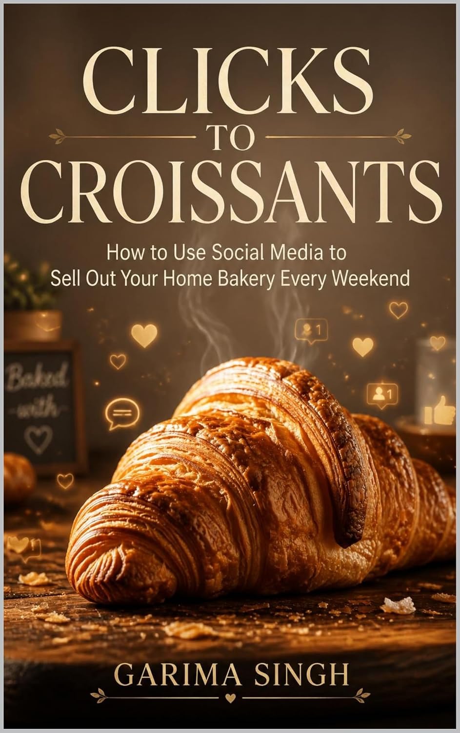 ler totalmente Clicks to Croissants: How to Use Social Media to Sell Out Your Home Bakery Every Weekend (English Edition)