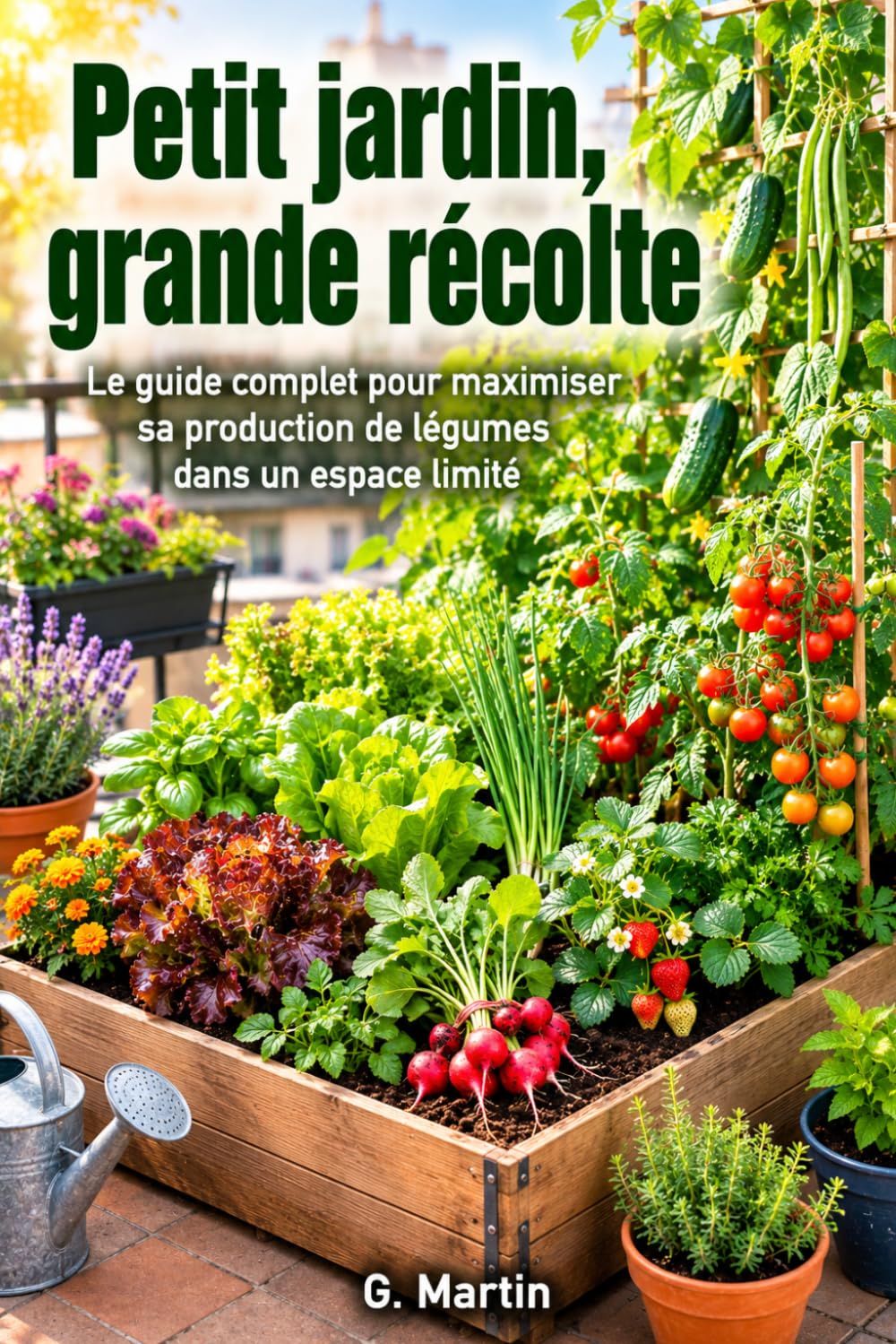Petit jardin, grande récolte: Le guide complet pour maximiser sa production de légumes dans un espace limité baixar livro de graça