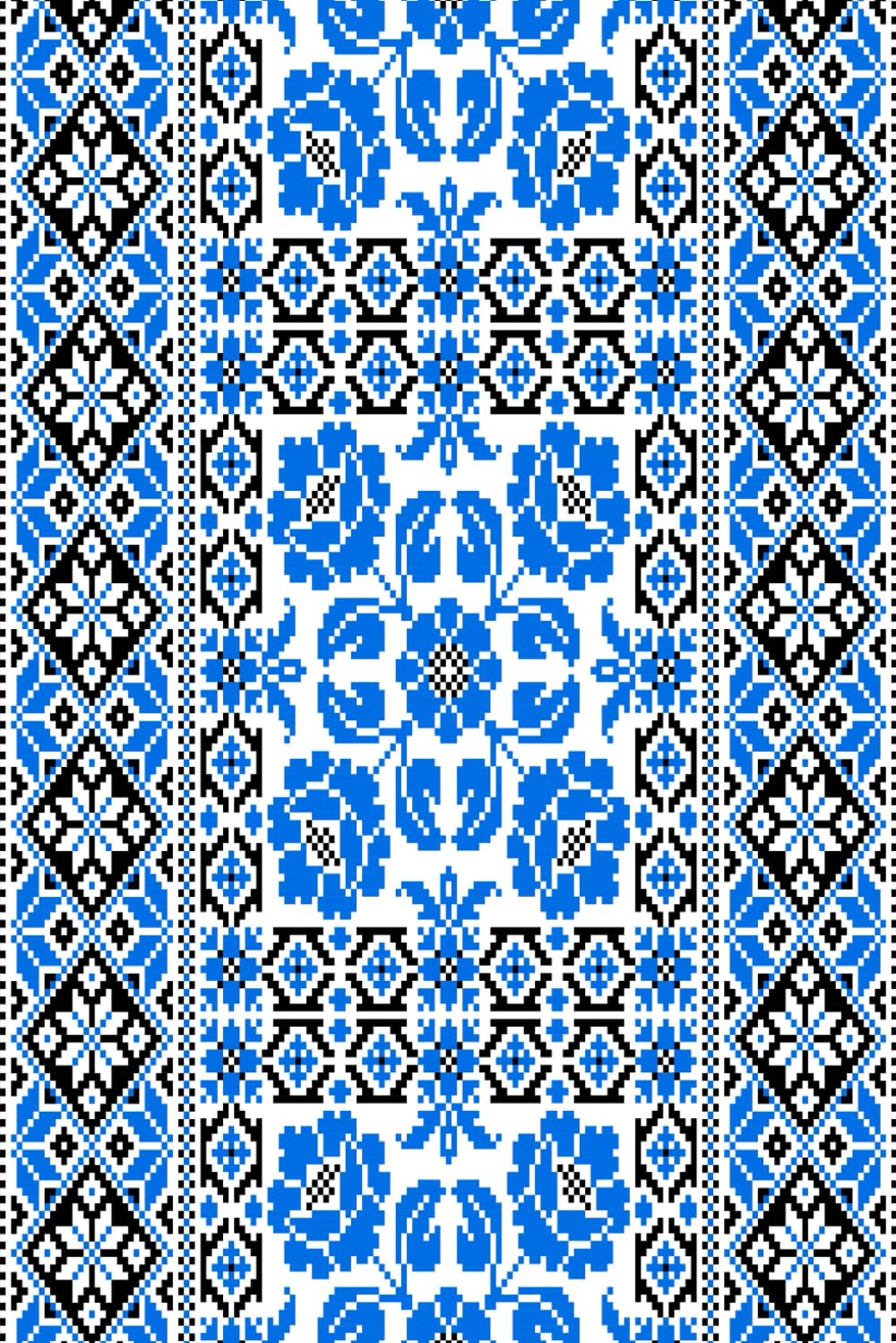 Journal/Ruled Notebook - Palestinian Tatreez Pattern Art Design: Embroidery Palestinian design Art baixar livro de graça