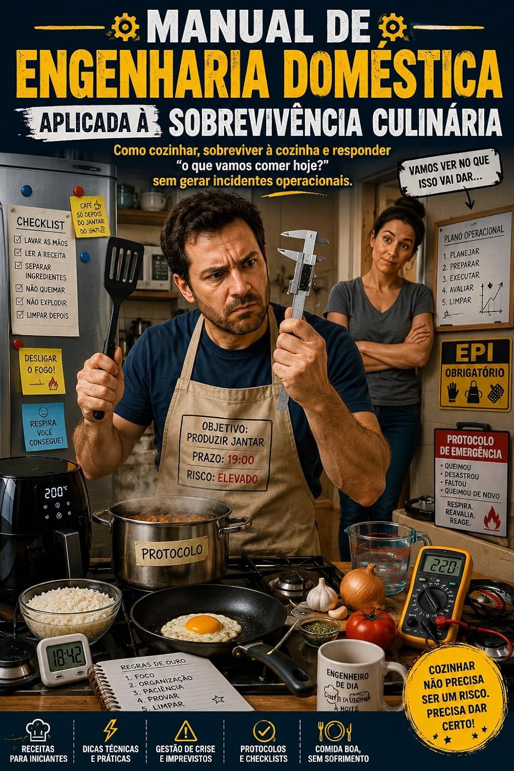 capítulo por capítulo baixar MANUAL DE ENGENHARIA DOMÉSTICA APLICADA À SOBREVIVÊNCIA CULINÁRIA: UM ENGENHEIRO NA COZINHA Como sobreviver ao fogão, à louça e à pergunta: “O que vamos comer hoje?”