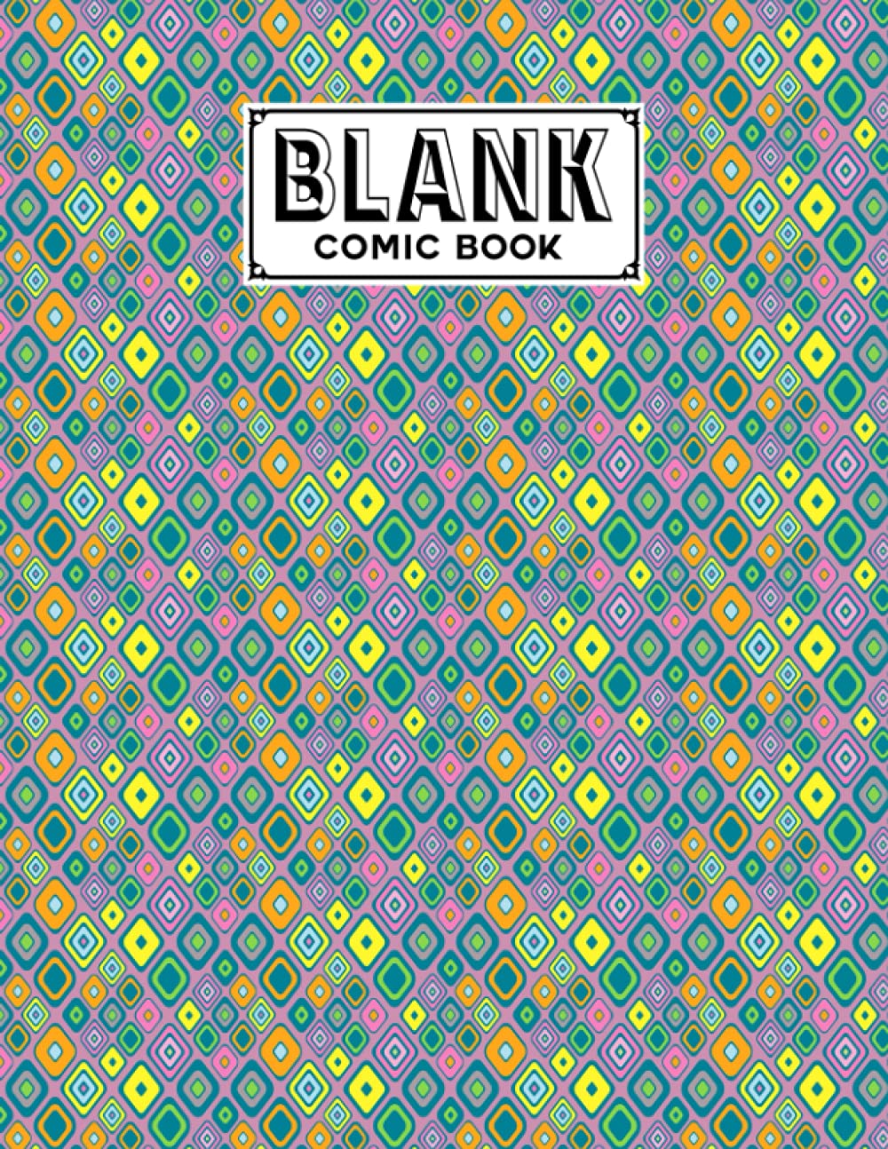 ler totalmente Blank Comic Book: Squares Cover, Create Your Own Story, Journal, Notebook, Sketchbook for Kids and Adults, 120 Pages - Size 8.5" x 11" Notebook by Roland Hess