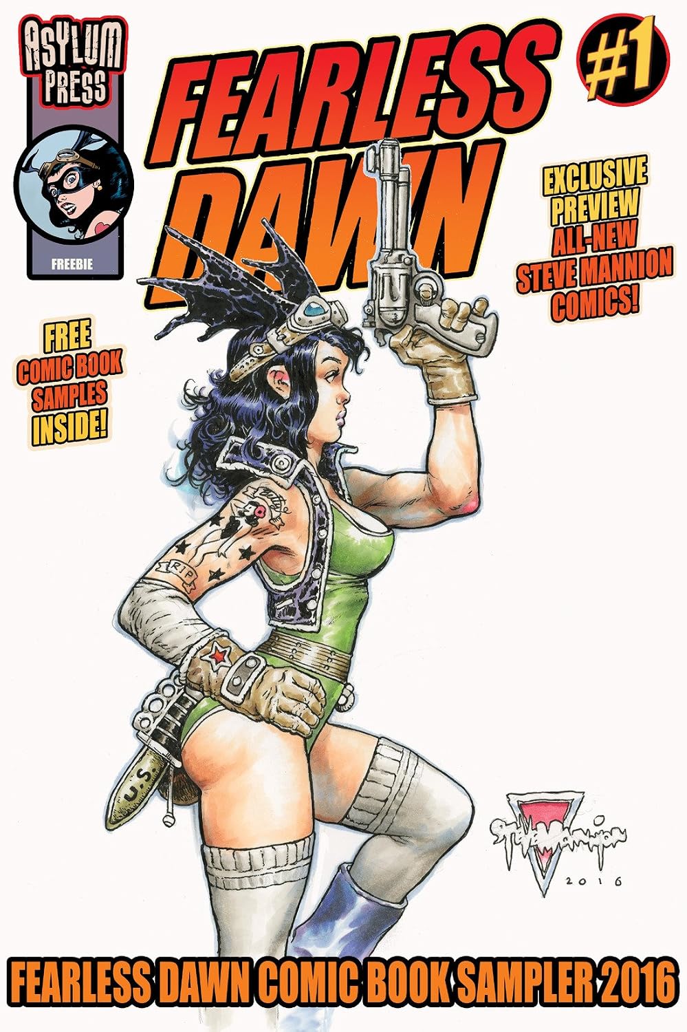 Fearless Dawn / Asylum Press Sampler: Free Comic Book 2016 #1 (English Edition) baixar o livro de graça
