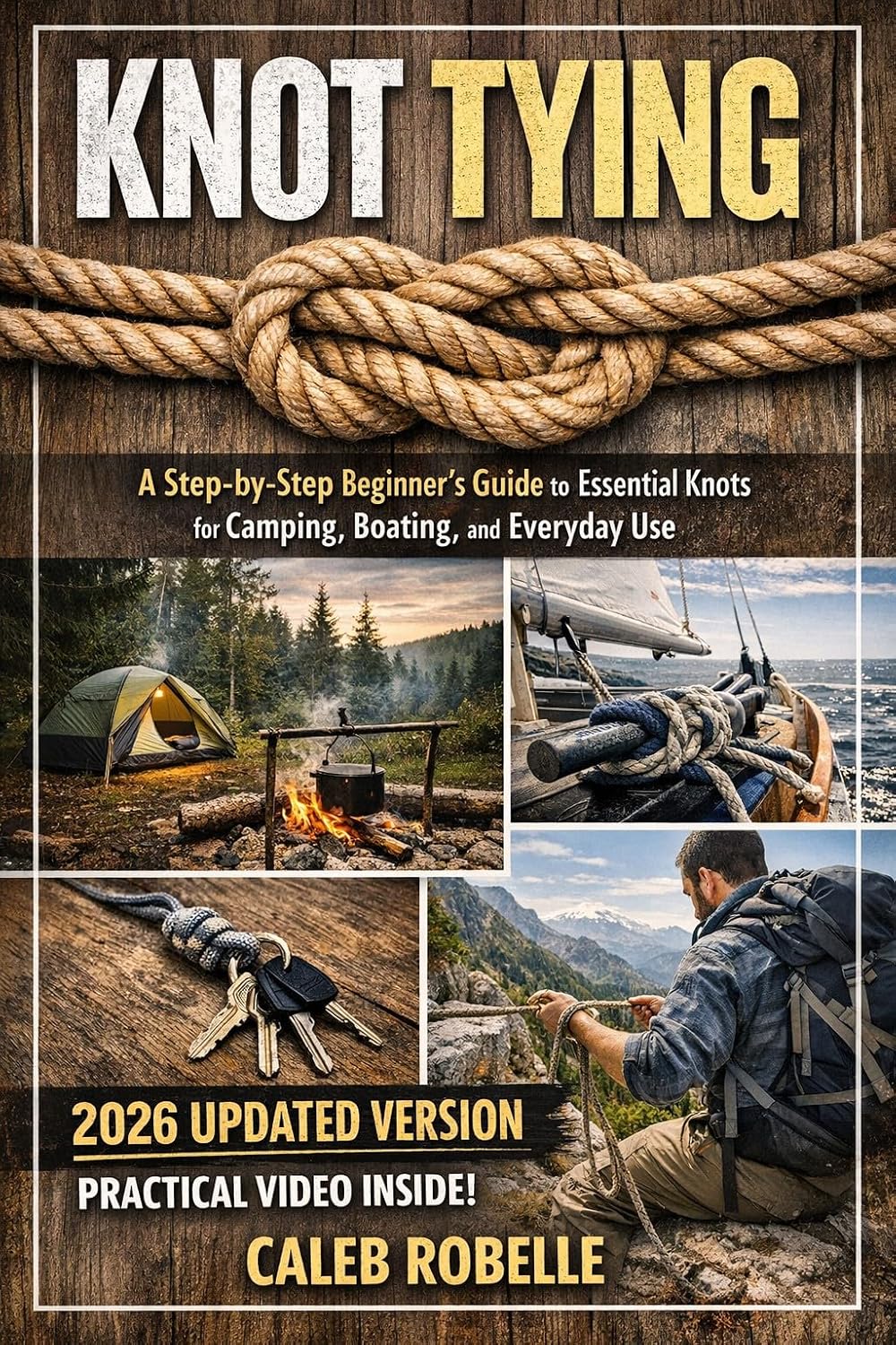 KNOT TYING UPDATED: A Step-by-Step Beginner’s Guide to Essential Knots for Camping, Boating, Hiking and Everyday Use. (English Edition) baixar o livro de graça