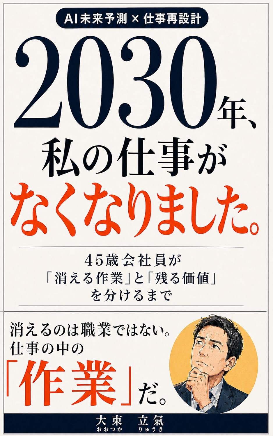 2030 Nen Watashi no Shigoto ga Nakunarimashita: 45sai Kaishain ga Kieru Sagyo to Nokoru Kachi o Wakeru Made AI Jidai no Shigoto to Kyaria Saisekkei (Japanese Edition) baixar o livro de graça