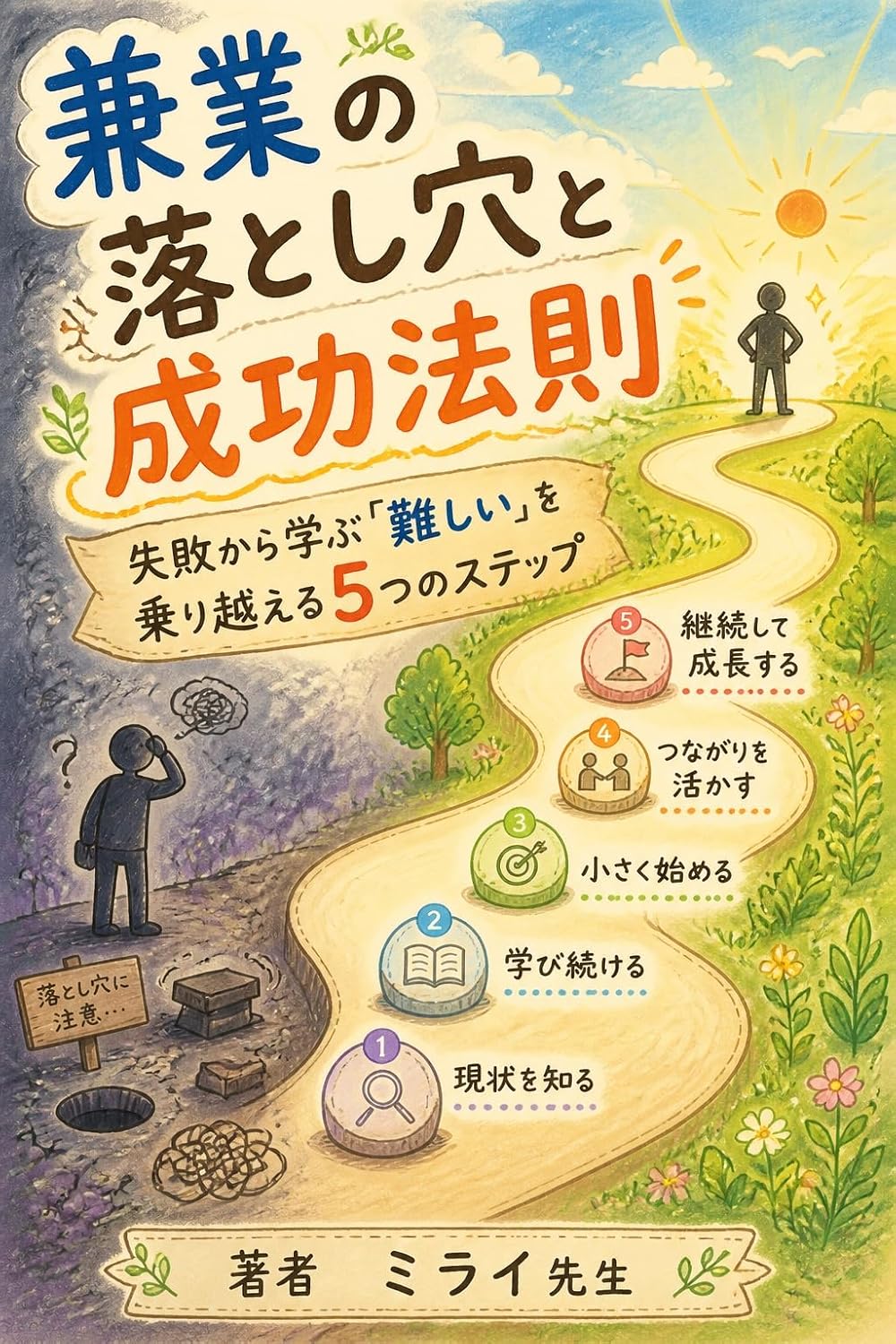 ler totalmente kengyo no otoshiana to seiko hosoku: shippai kara manabu muzukashii o norikoeru itsutsu no suteppu (Japanese Edition)
