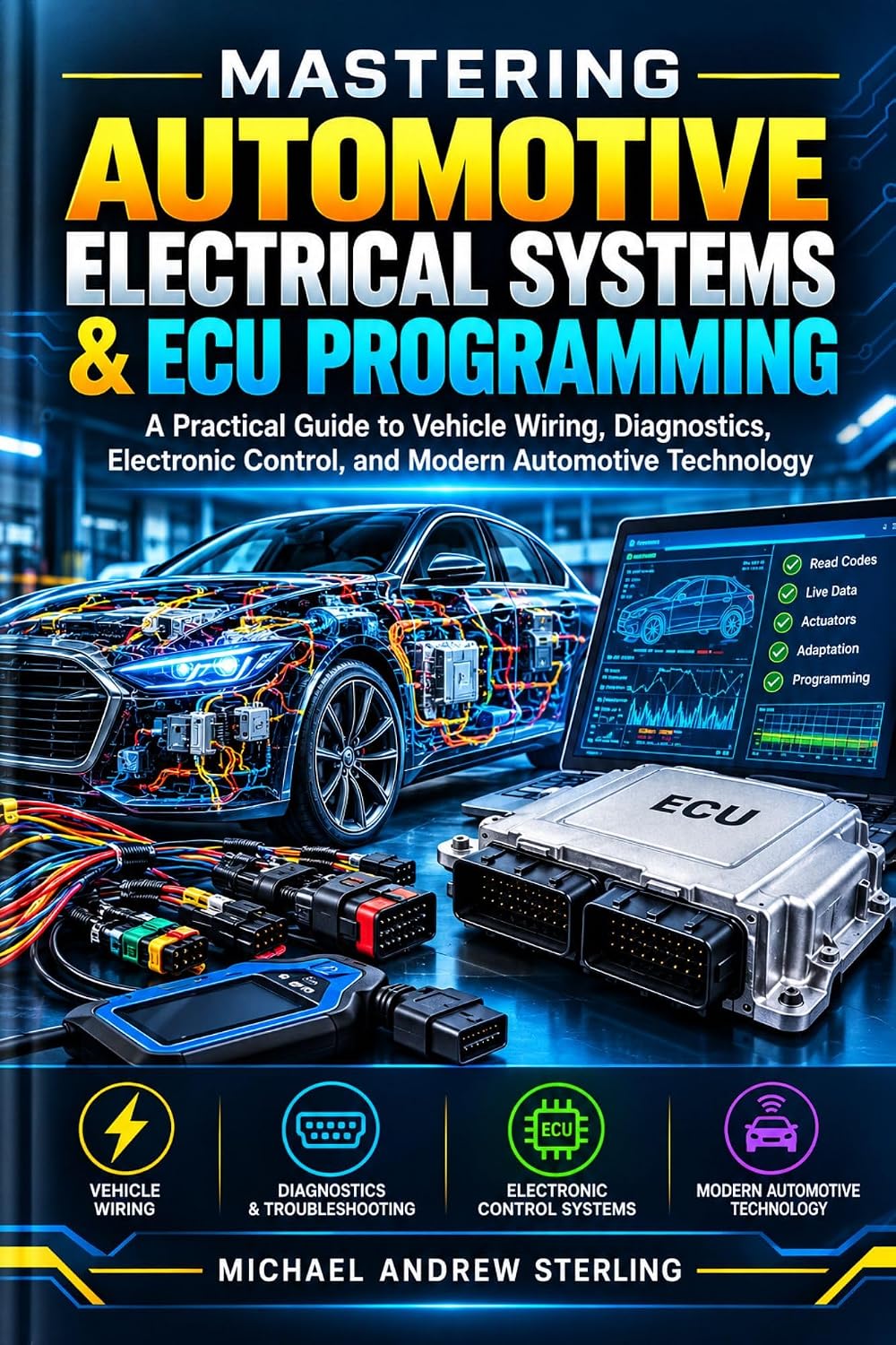ler totalmente MASTERING AUTOMOTIVE ELECTRICAL SYSTEMS & ECU PROGRAMMING: A Practical Guide to Vehicle Wiring, Diagnostics, Electronic Control, and Modern Automotive Technology (English Edition)