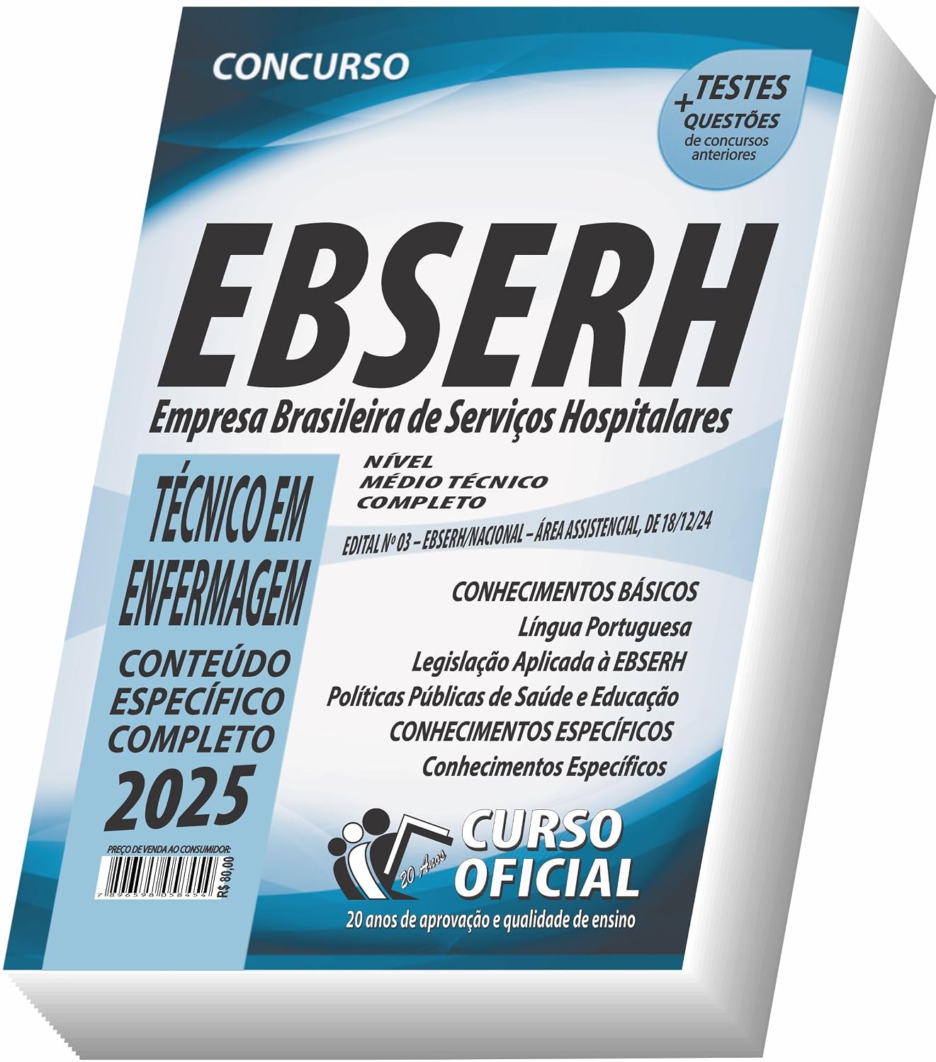Apostila Ebserh - Técnico Em Enfermagem: 01 baixar o livro de graça