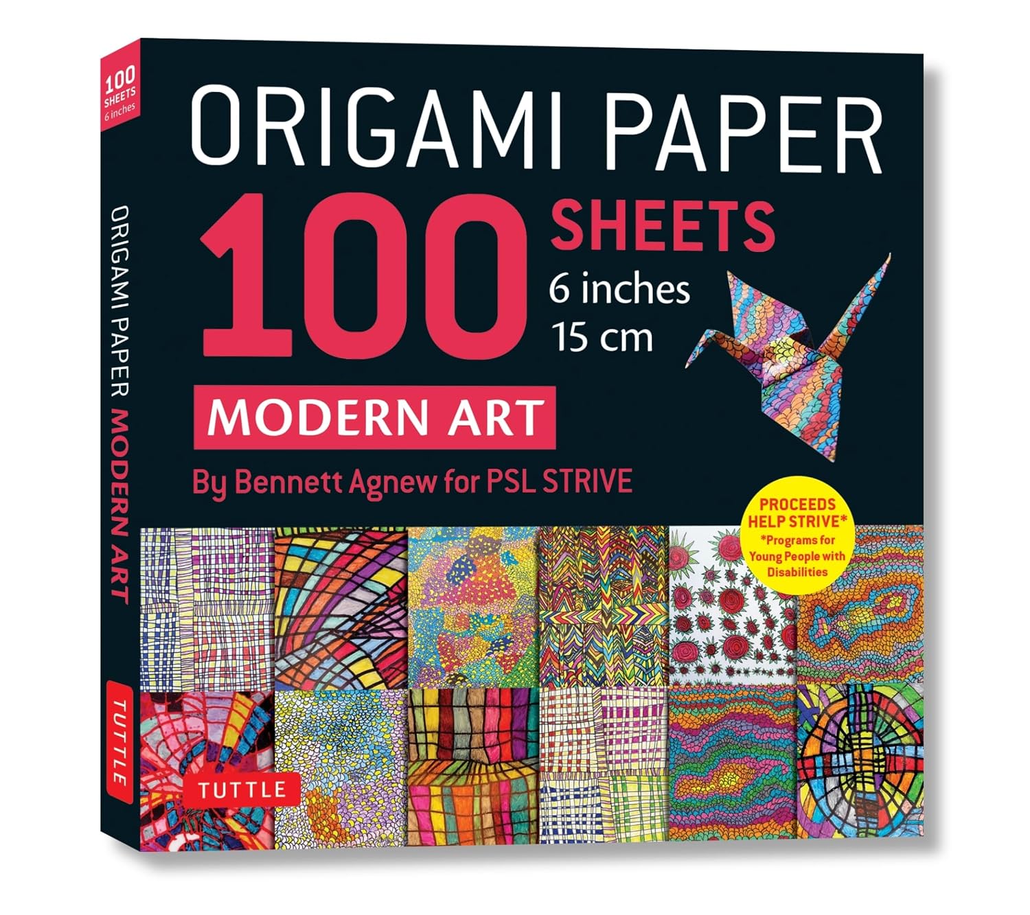 Origami Paper 100 Sheets Modern Art 6 (15 CM): By Bennett Agnew for Psl Strive - Tuttle Origami Paper: Double-Sided Origami Sheets Printed with 12... (Instructions for 5 Projects Included) baixar o livro de graça