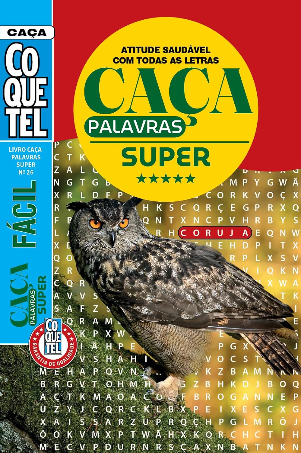 Livro Coquetel Caça-Palavras Super 26: Atitude saudável com todas as letras baixar livro de graça