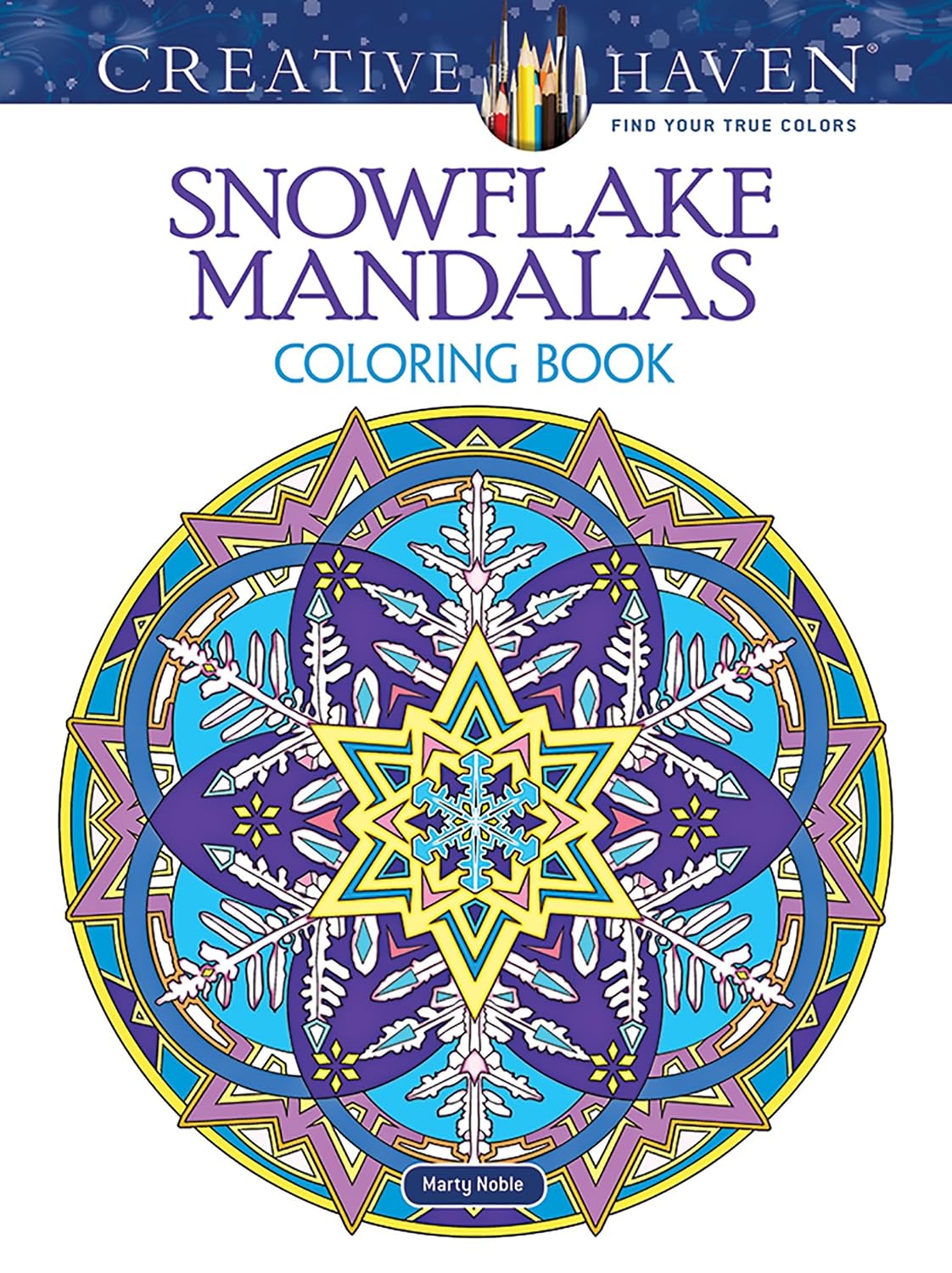 Creative Haven Snowflake Mandalas Coloring Book baixar livro de graça