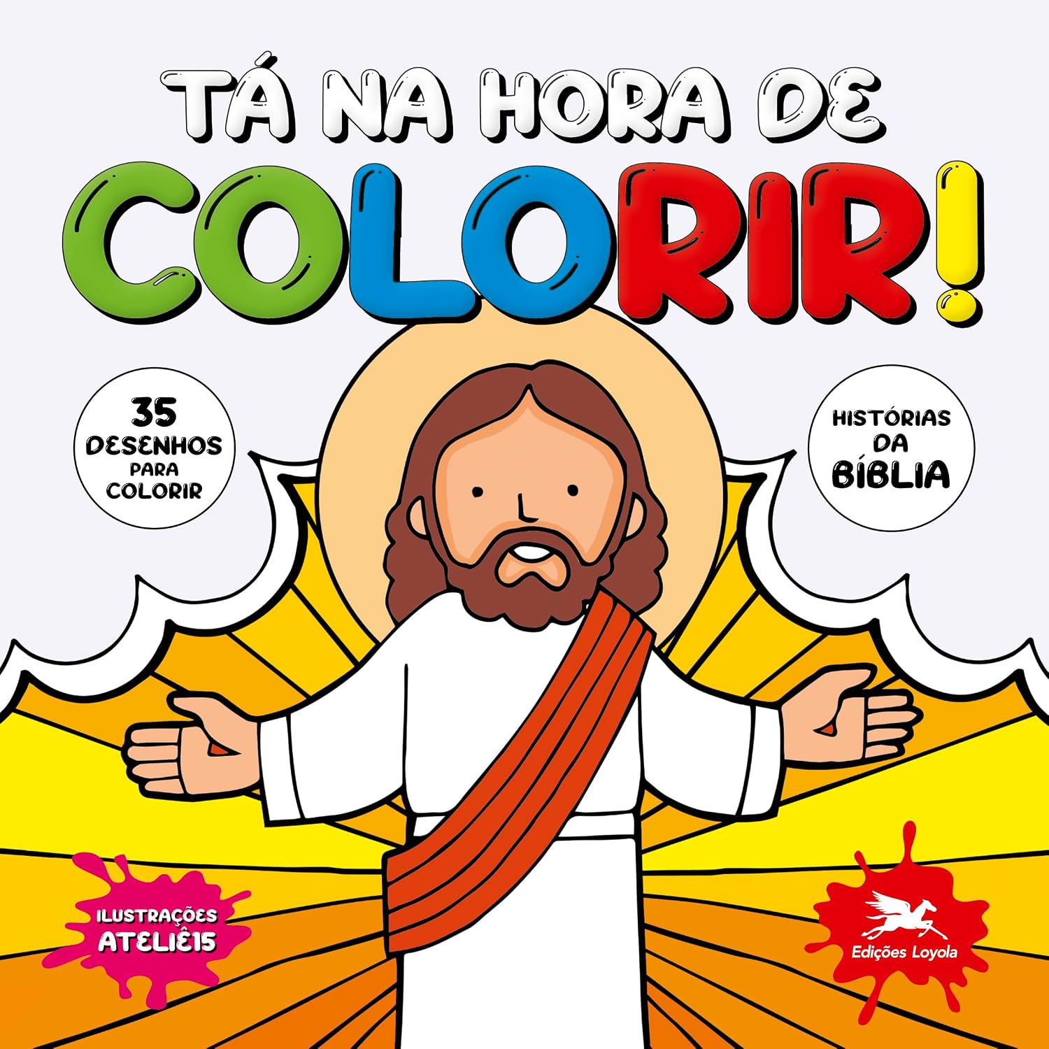 ler totalmente Tá na hora de colorir!: Histórias da Bíblia