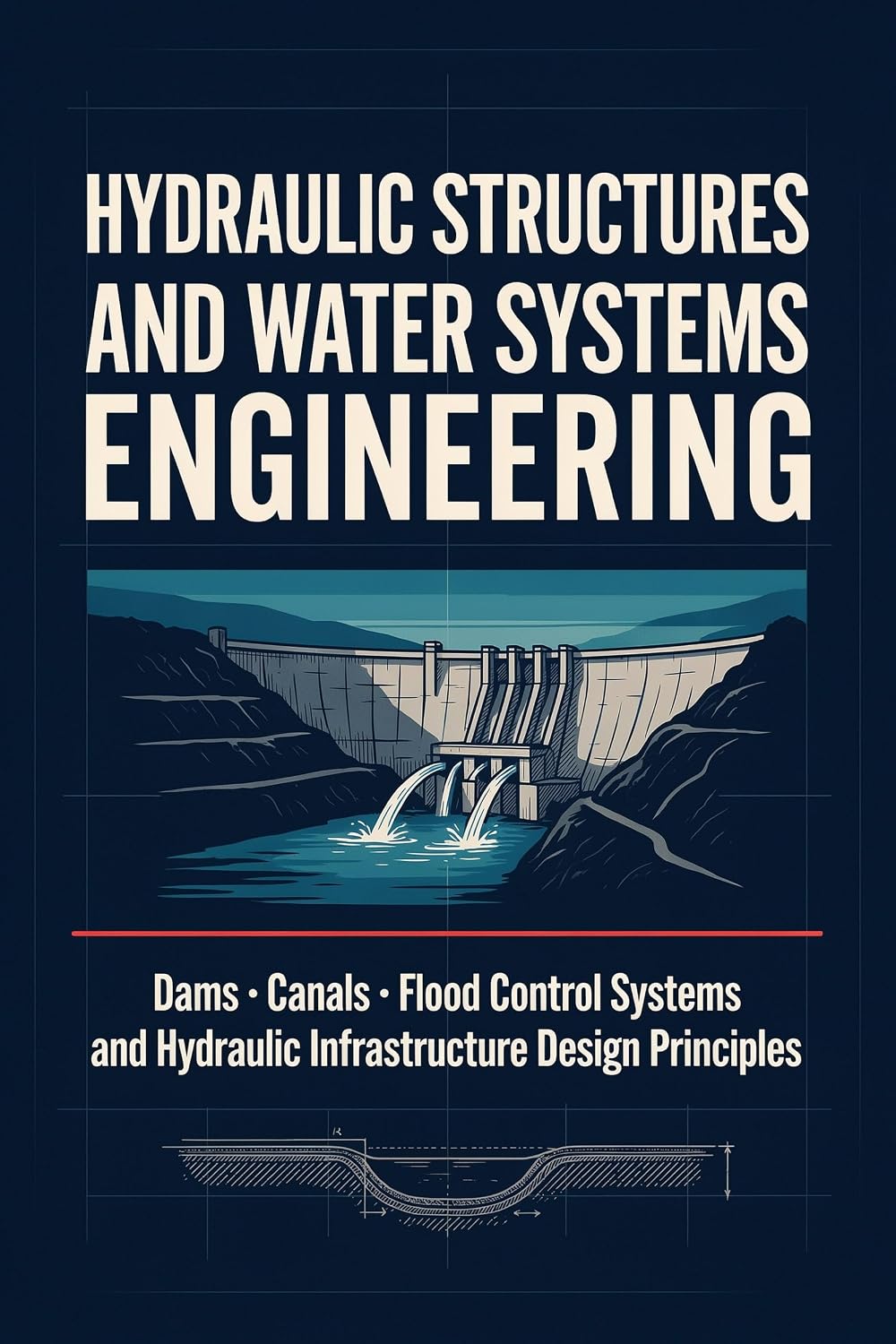 ler totalmente HYDRAULIC STRUCTURES AND WATER SYSTEMS ENGINEERING: Dams Canals Flood Control Systems and Hydraulic Infrastructure Design Principles (English Edition)