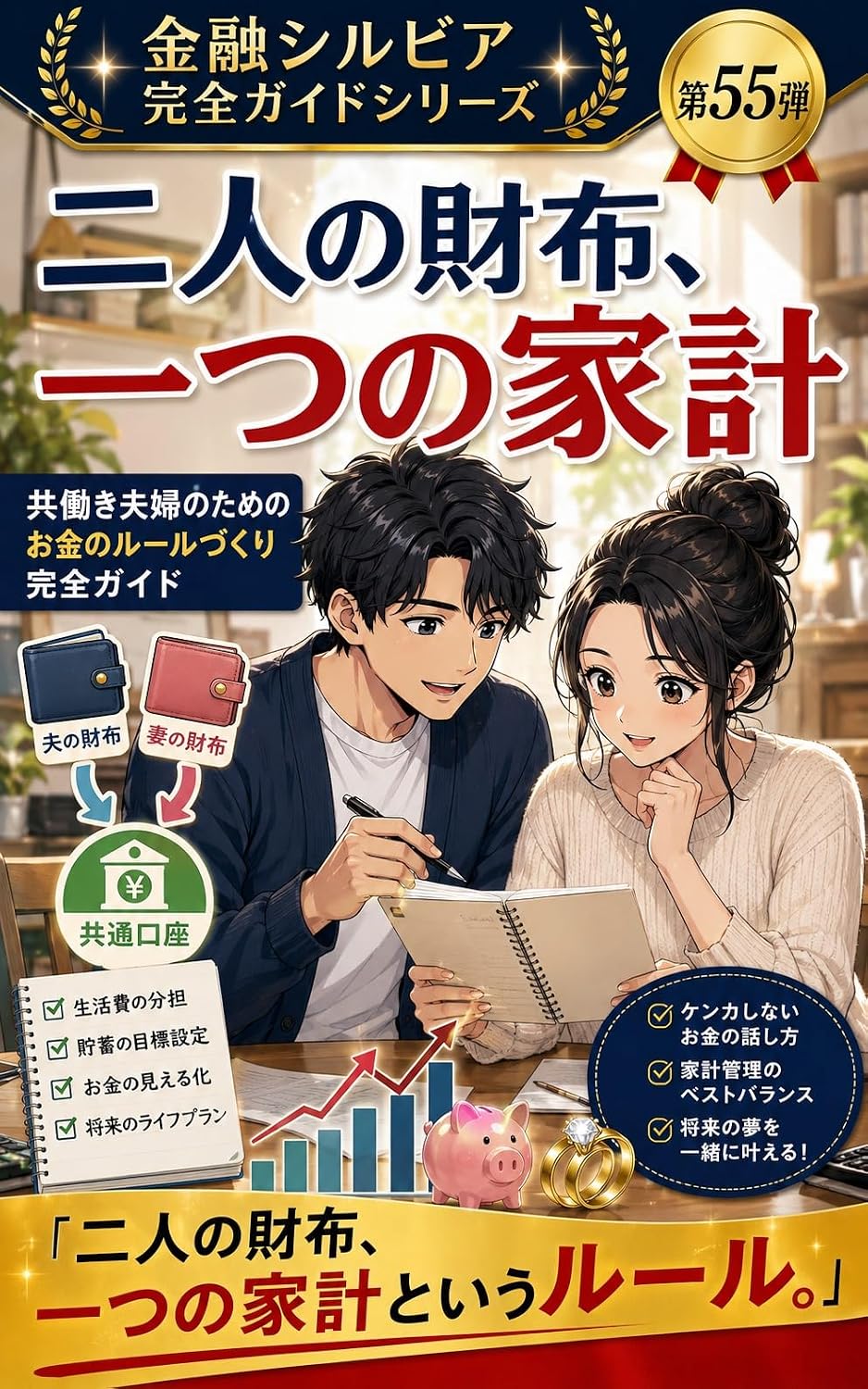Futari no Saifu Hitotsu no Kakei: Tomobataraki Fuufu no Tame no Okane no Rule Zukuri Kanzen Guide Kinyu Shirubia Kanzen Guide Series (Japanese Edition) baixar o livro de graça