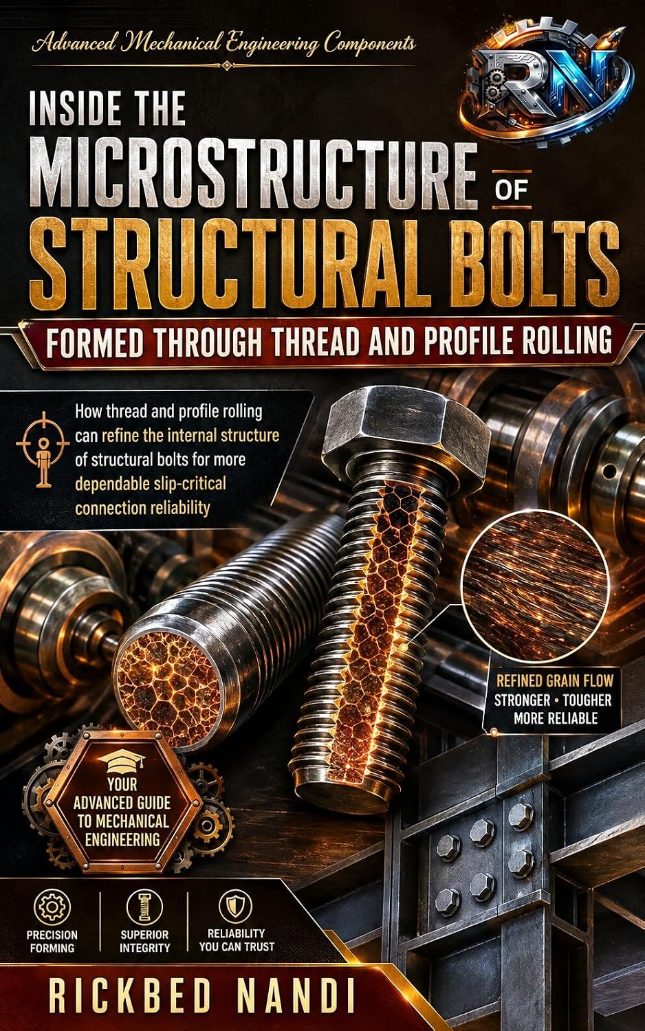 capítulo por capítulo baixar INSIDE THE MICROSTRUCTURE OF STRUCTURAL BOLTS FORMED THROUGH THREAD AND PROFILE ROLLING: Refining the internal structure of structural bolts for more dependable... Engineering Components) (English Edition)