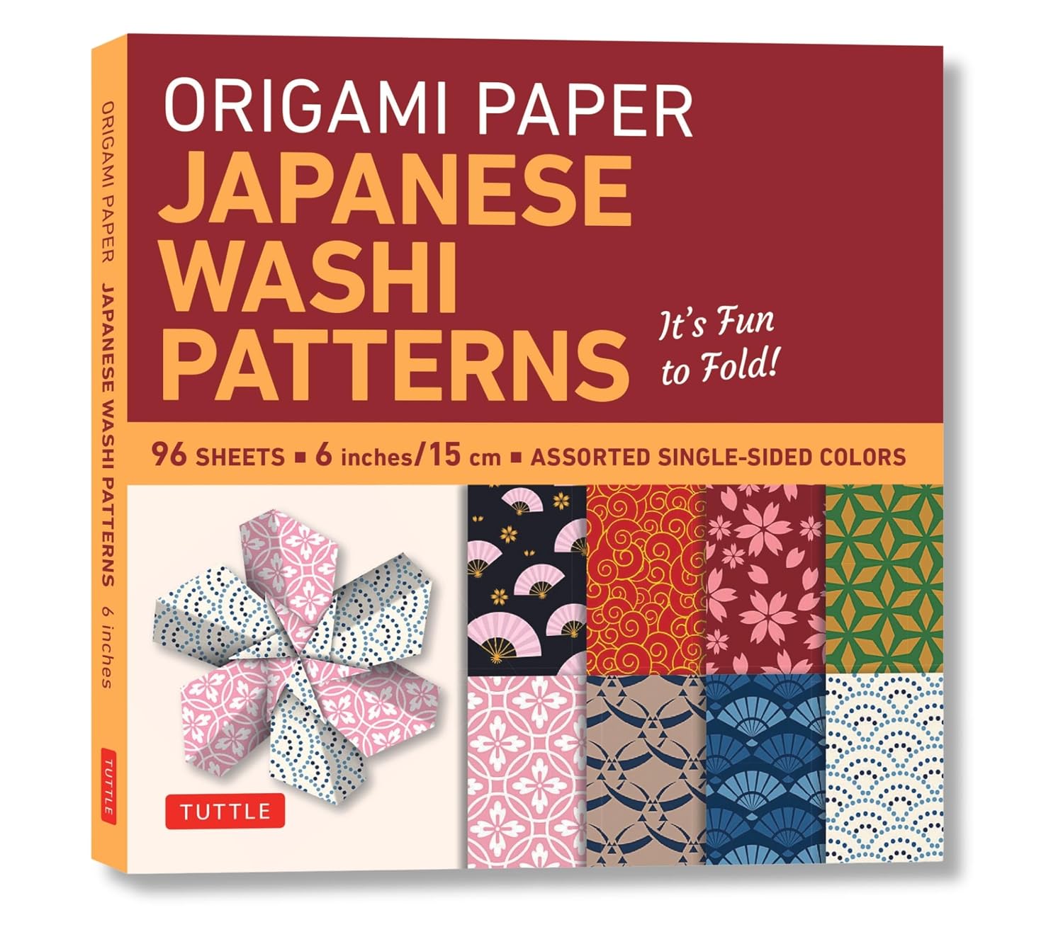 Origami Paper - Japanese Washi Patterns - 6" - 96 Sheets: (Tuttle Origami Paper): Tuttle Origami Paper: Origami Sheets Printed with 8 Different Patterns: Instructions for 7 Projects Included baixar o livro de graça