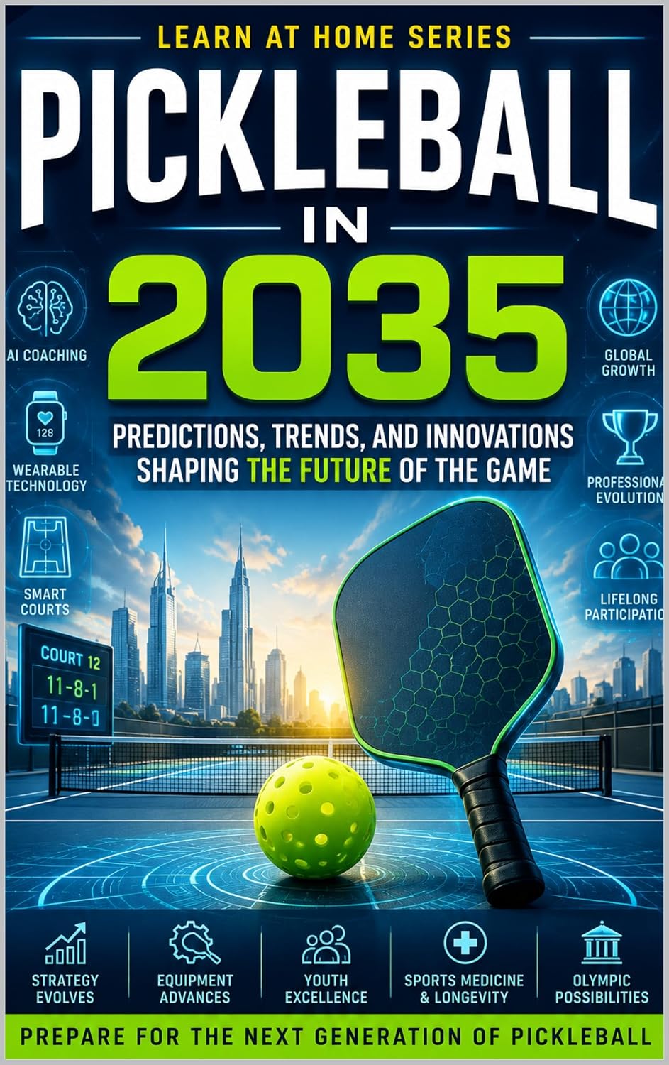 ler totalmente Pickleball in 2035: Predictions, Trends, and Innovations Shaping the Future of the Game (Learn at Home Book 18) (English Edition)