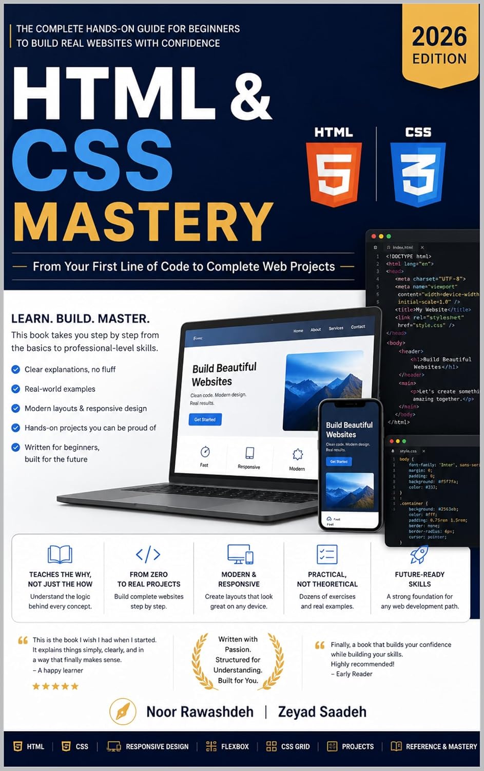 HTML & CSS MASTERY: From Your First Line of Code to Complete Web Projects (English Edition) baixar livro de graça