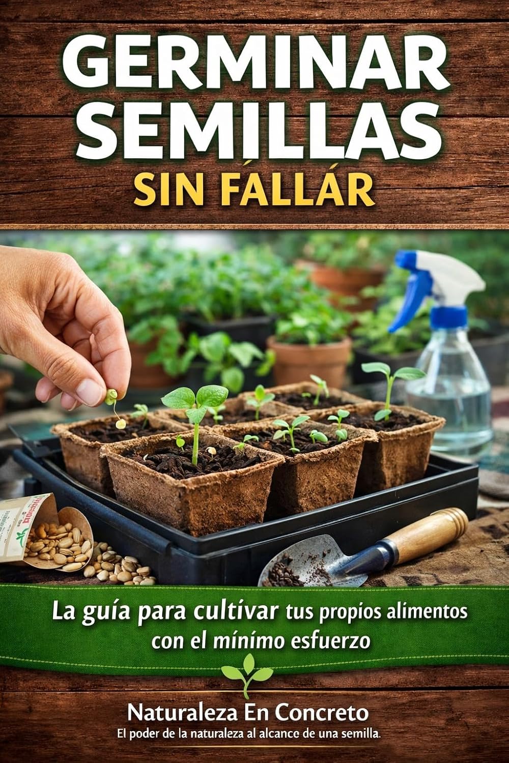 La Guía Completa para Germinar Semillas: Cómo germinar semillas con éxito y evitar los errores que arruinan la mayoría de los cultivos (Spanish Edition) baixar o livro de graça