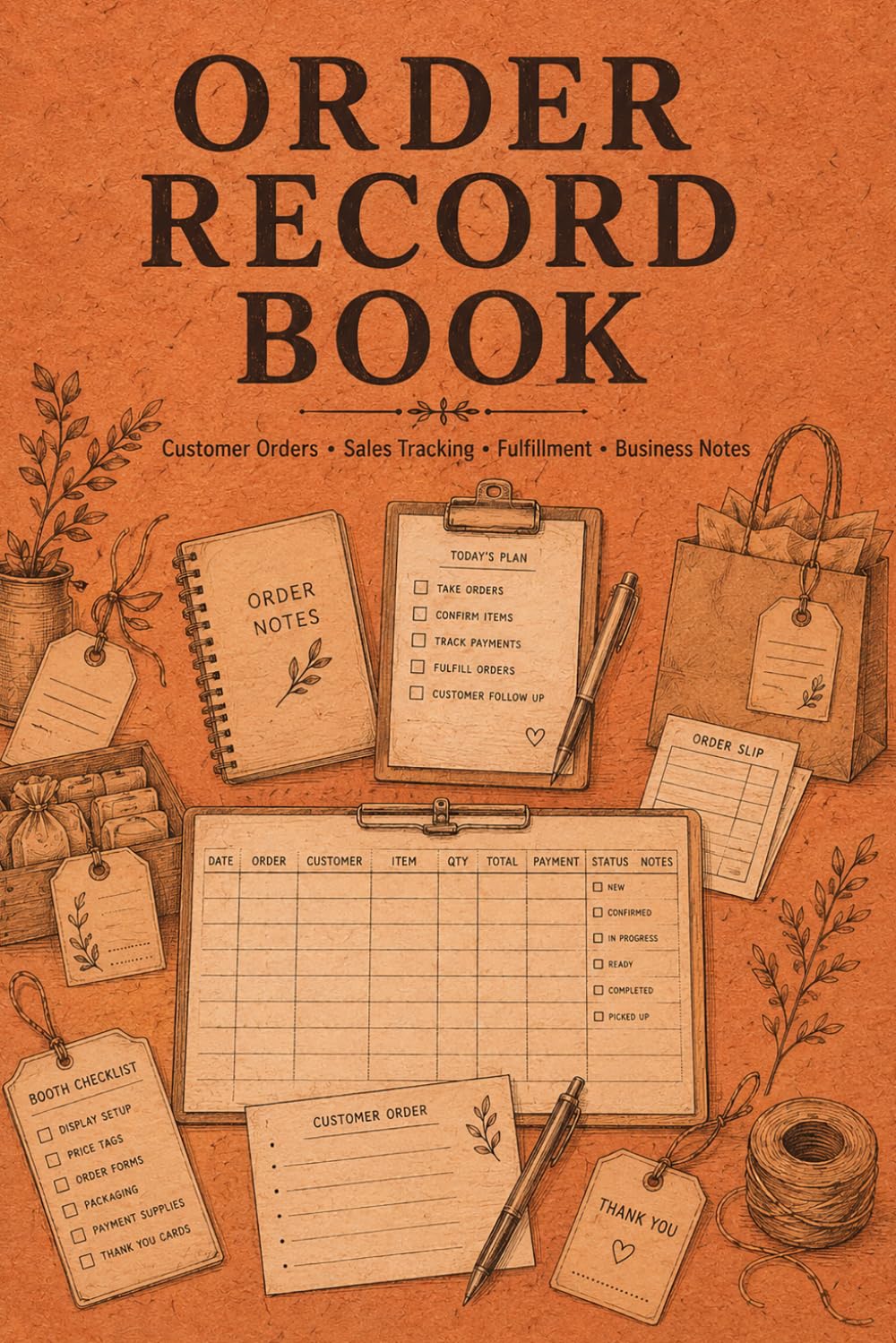 capítulo por capítulo baixar Order Record Book: Customer Order Journal for Small Business Owners Tracking Products, Quantities, Order Dates, Payment Status, Delivery Information, Returns, and Special Requests