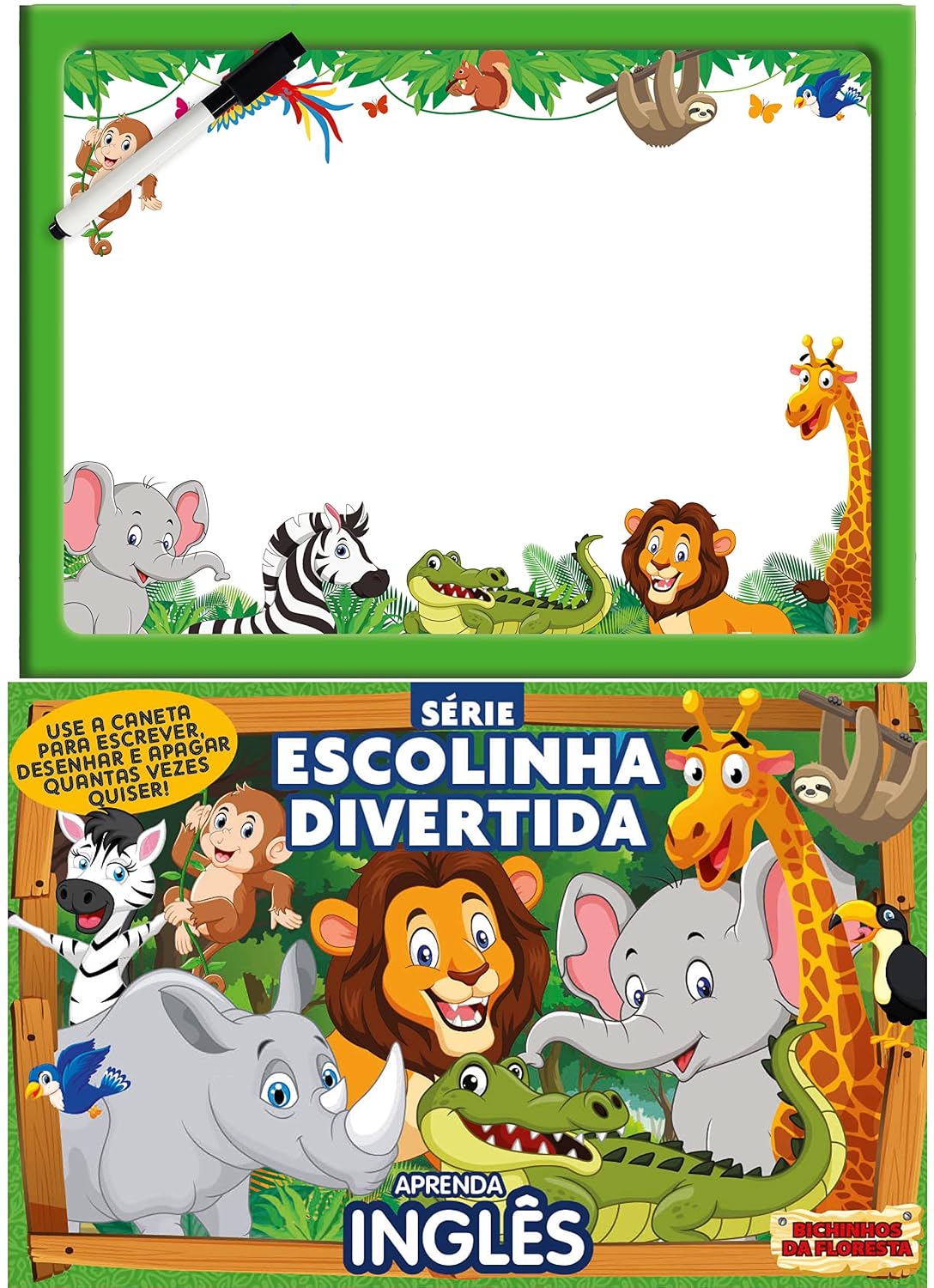 Bichinhos da Floresta Série Escolinha Divertida Aprenda Inglês baixar livro de graça