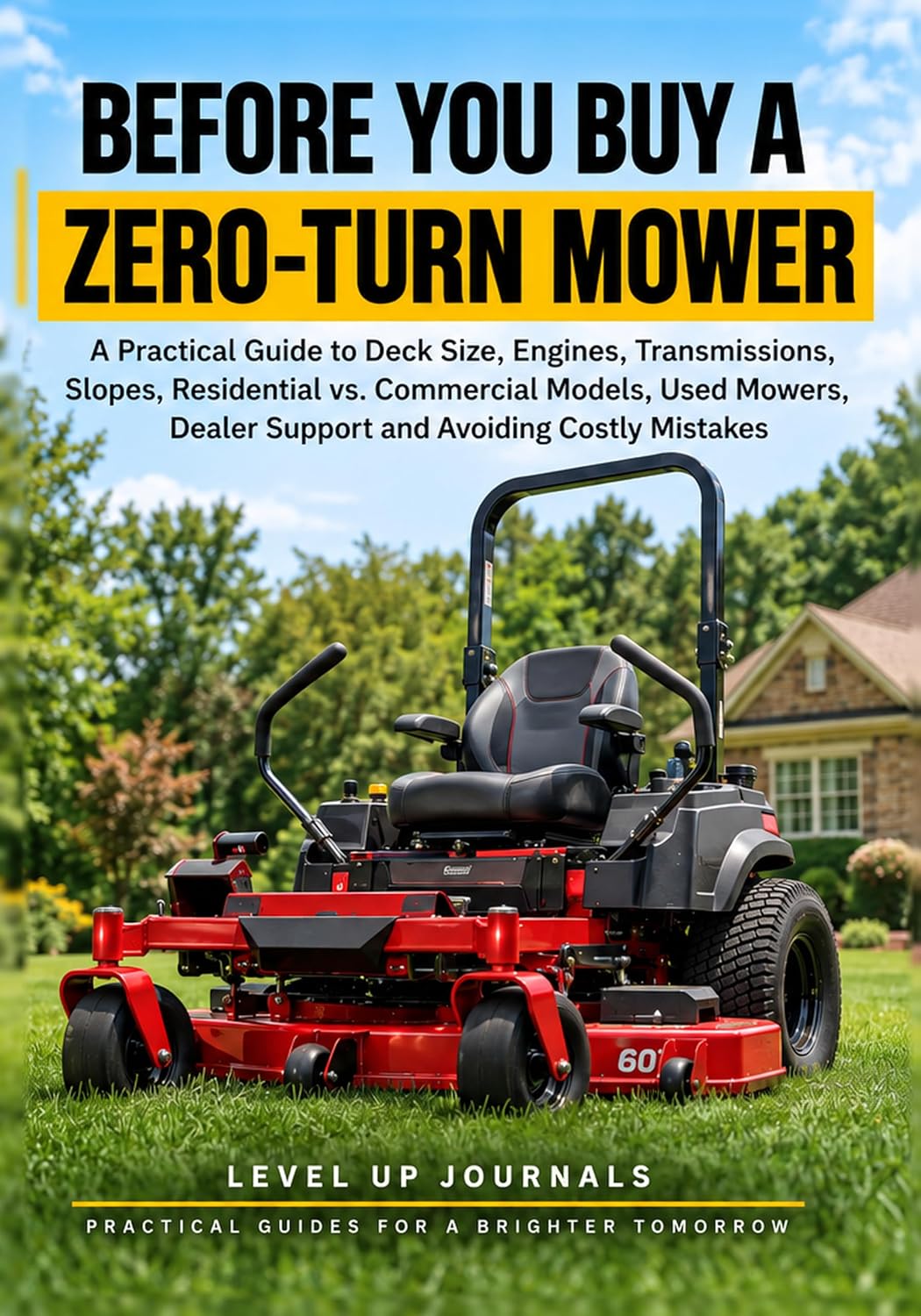 ler totalmente Before You Buy a Zero-Turn Mower: A Practical Guide to Deck Size, Engines, Transmissions, Slopes, Residential vs. Commercial Models, Used Mowers, Dealer... Avoiding Costly Mistakes (English Edition)
