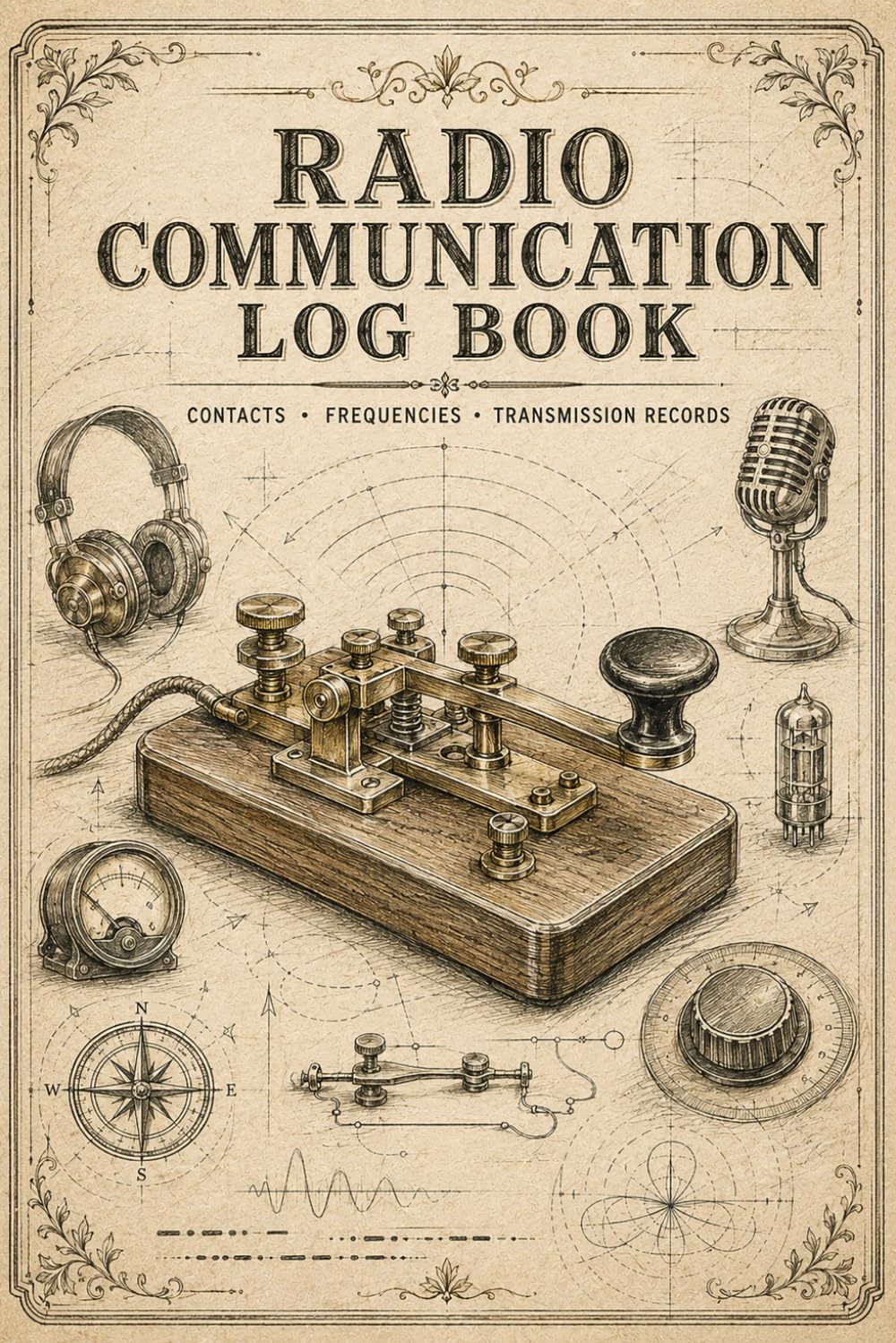 ler totalmente Radio Communication Log Book: Contact Tracking Journal for Amateur Operators Recording Call Signs, Date, Time, Band Information and Signal Reports