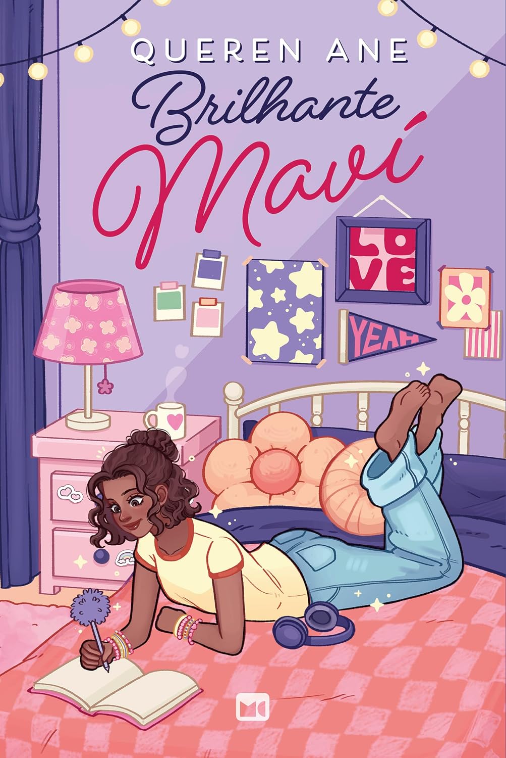 ler totalmente Brilhante Maví ― Romance adolescente, com pôster e marca-página