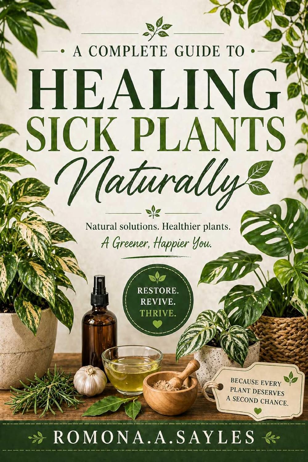 A Complete Guide to Healing Sick Plants Naturally: A Complete Guide to Healing Sick Plants Naturally (English Edition) baixar livro de graça