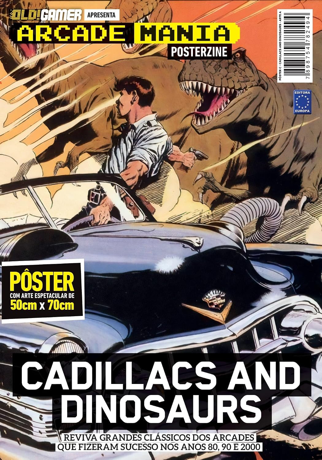 Cadillac and Dinosaurs - Arte A - Superpôster Arcade Mania baixar livro de graça