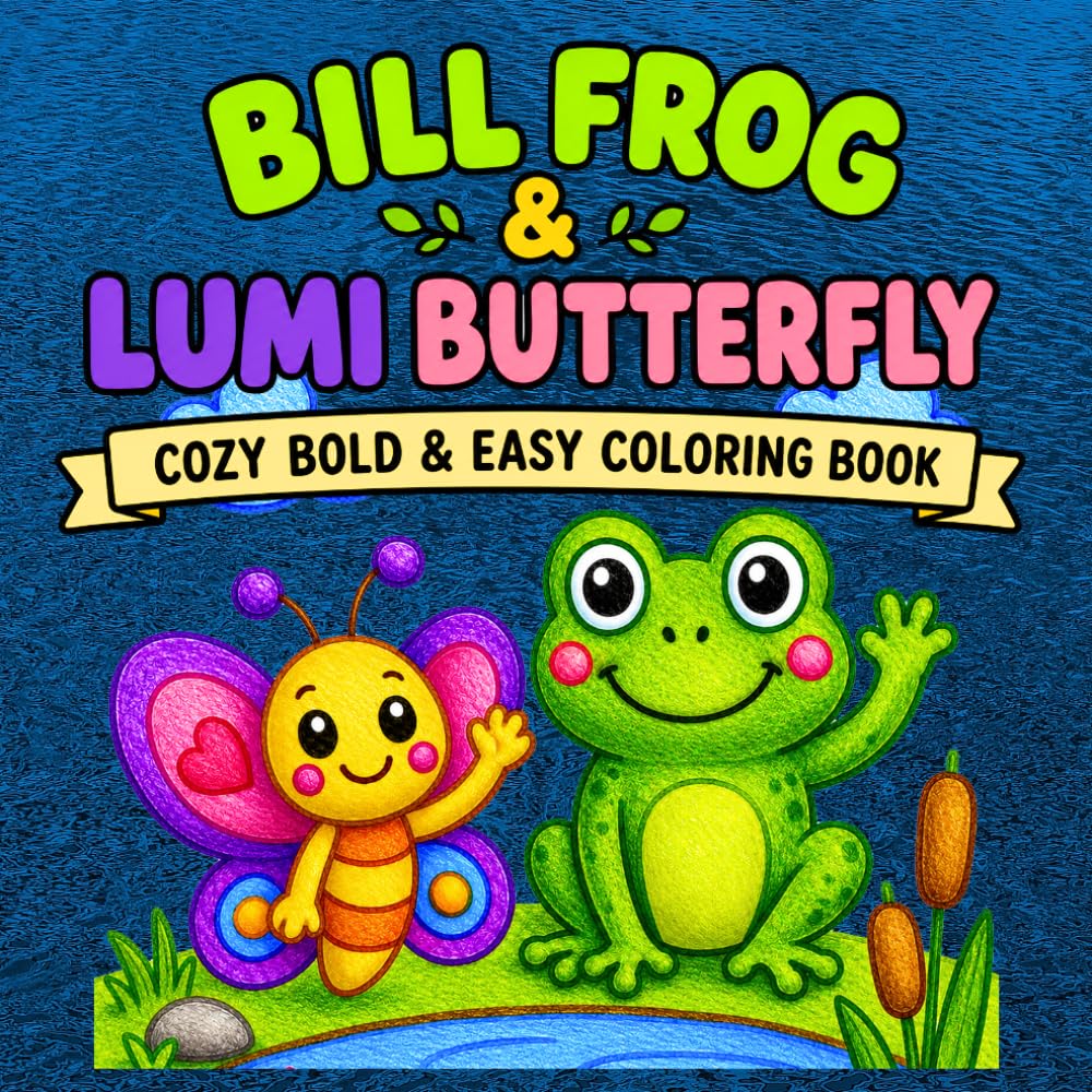 ler totalmente Bill Frog & Lumi Butterfly Adventures Cozy Coloring Book: Cute Cozy Forest Animal Coloring Pages with Relaxing Scenes, Happy Songs, Bedtime Lullabies,... Adults, and Seniors (Bill & Lumi Advanced)