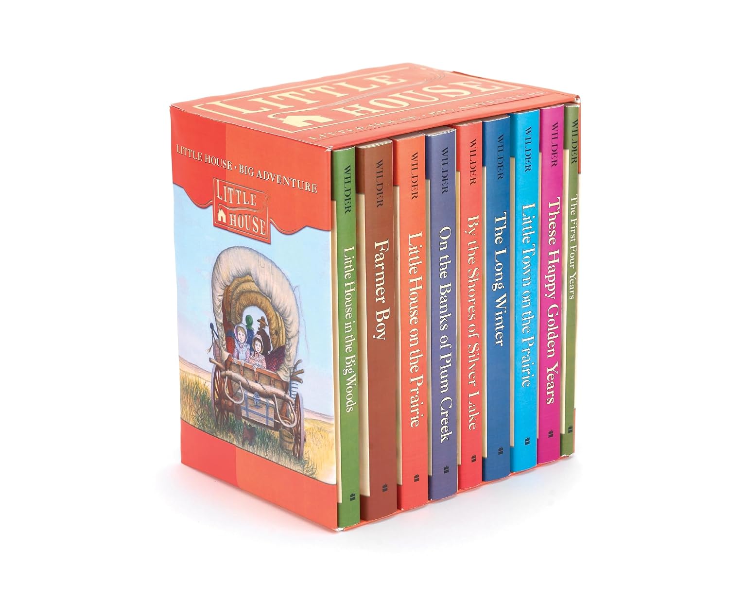 The Little House Set: Books 1 to 9―Beloved Historical Fiction for Young Readers