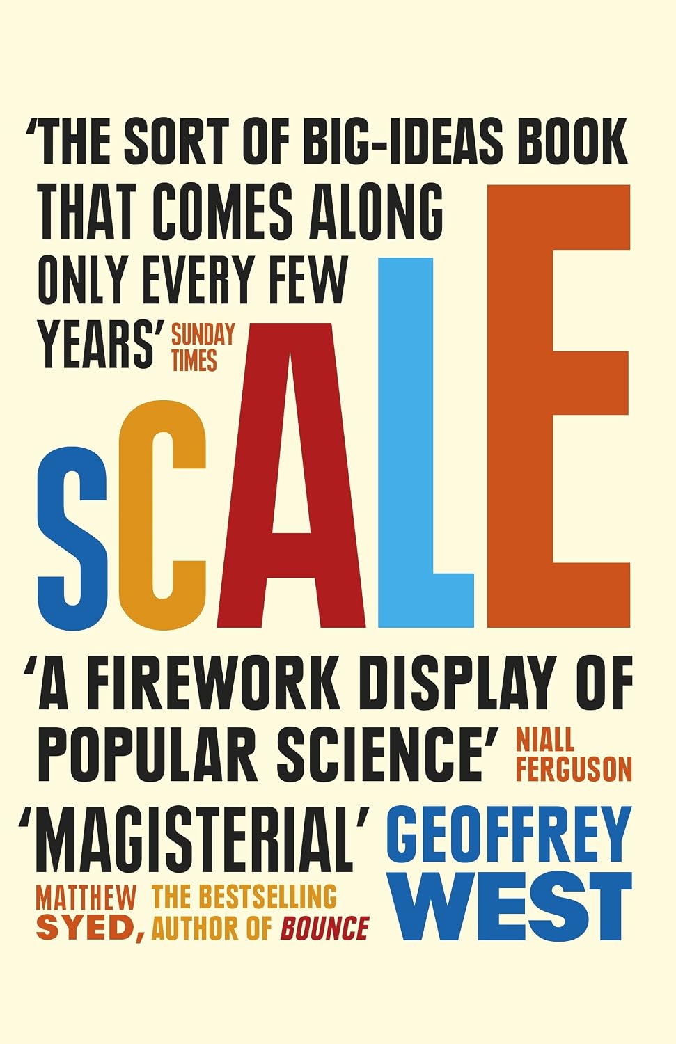 Scale: The Universal Laws of Life and Death in Organisms, Cities and Companies (English Edition) baixar livro de graça