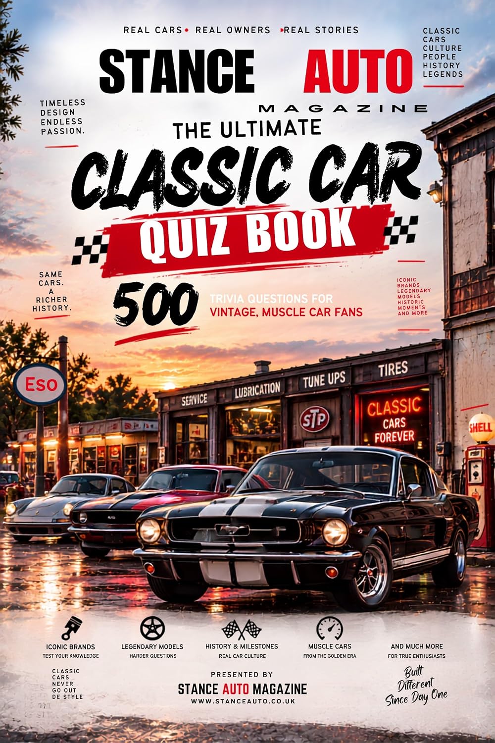 capítulo por capítulo baixar The Ultimate Classic Car Quiz Book: 500 Trivia Questions for Vintage, Muscle Car Fans (Ultimate Automotive Trivia & Quiz Book Series Trivia Books 2) (English Edition)
