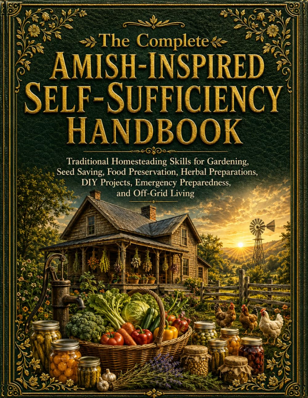 The Complete Amish-Inspired Self-Sufficiency Handbook: Traditional Homesteading Skills for Gardening, Food Preservation, Herbal Preparations & Off-Grid Living baixar o livro de graça
