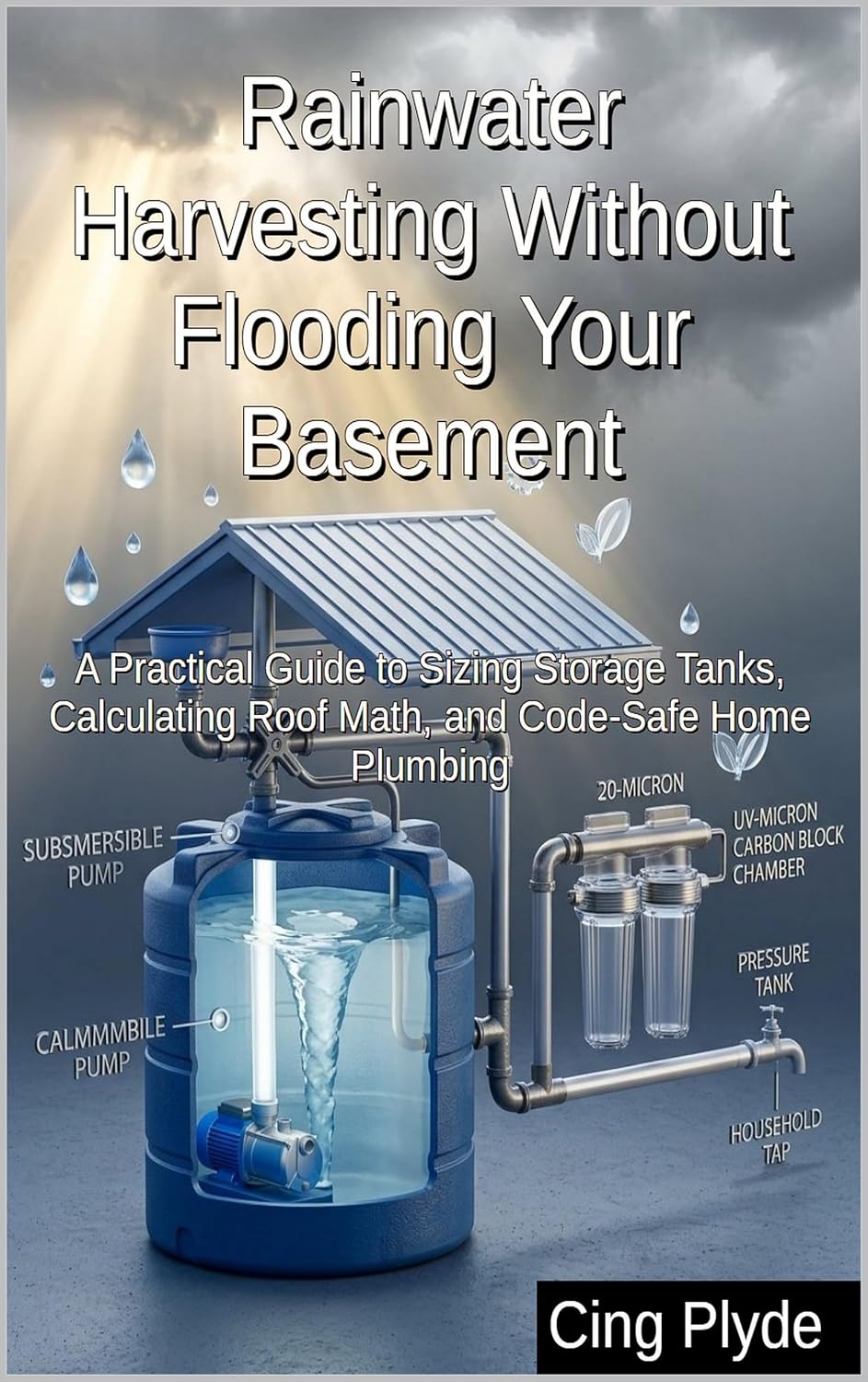 capítulo por capítulo baixar Rainwater Harvesting Without Flooding Your Basement: A Practical Guide to Sizing Storage Tanks, Calculating Roof Math, and Code-Safe Home Plumbing (English Edition)
