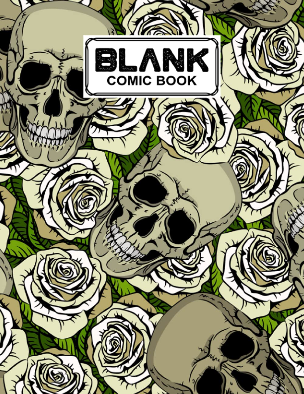 Blank Comic Book: Skull Cover, Create Your Own Story, Journal, Notebook, Sketchbook for Kids and Adults, 120 Pages - Size 8.5" x 11" Notebook by Hubert Freitag baixar livro de graça
