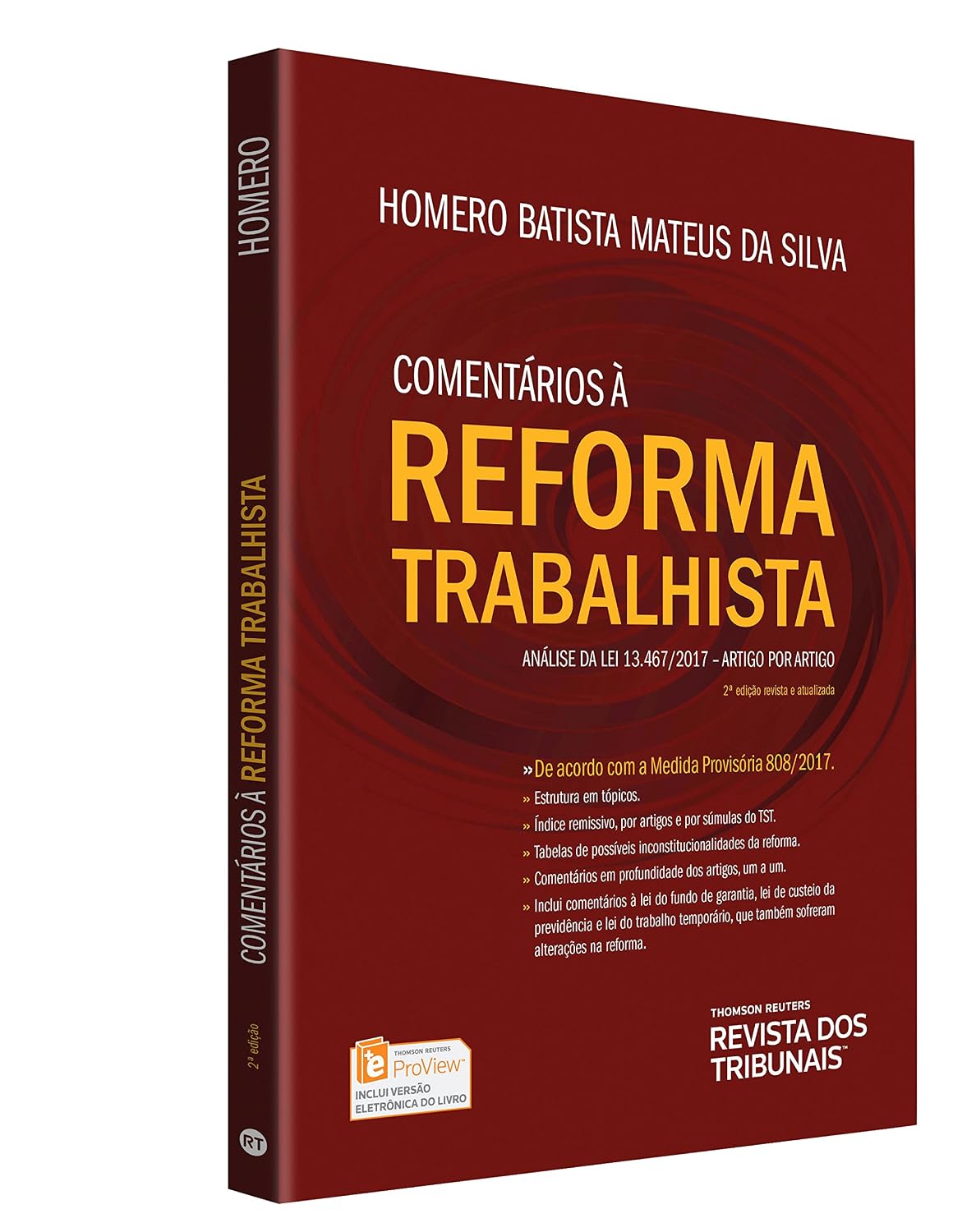 Comentários à Reforma Trabalhista. Análise da Lei 13.467/2017. Artigo por Artigo baixar livro de graça