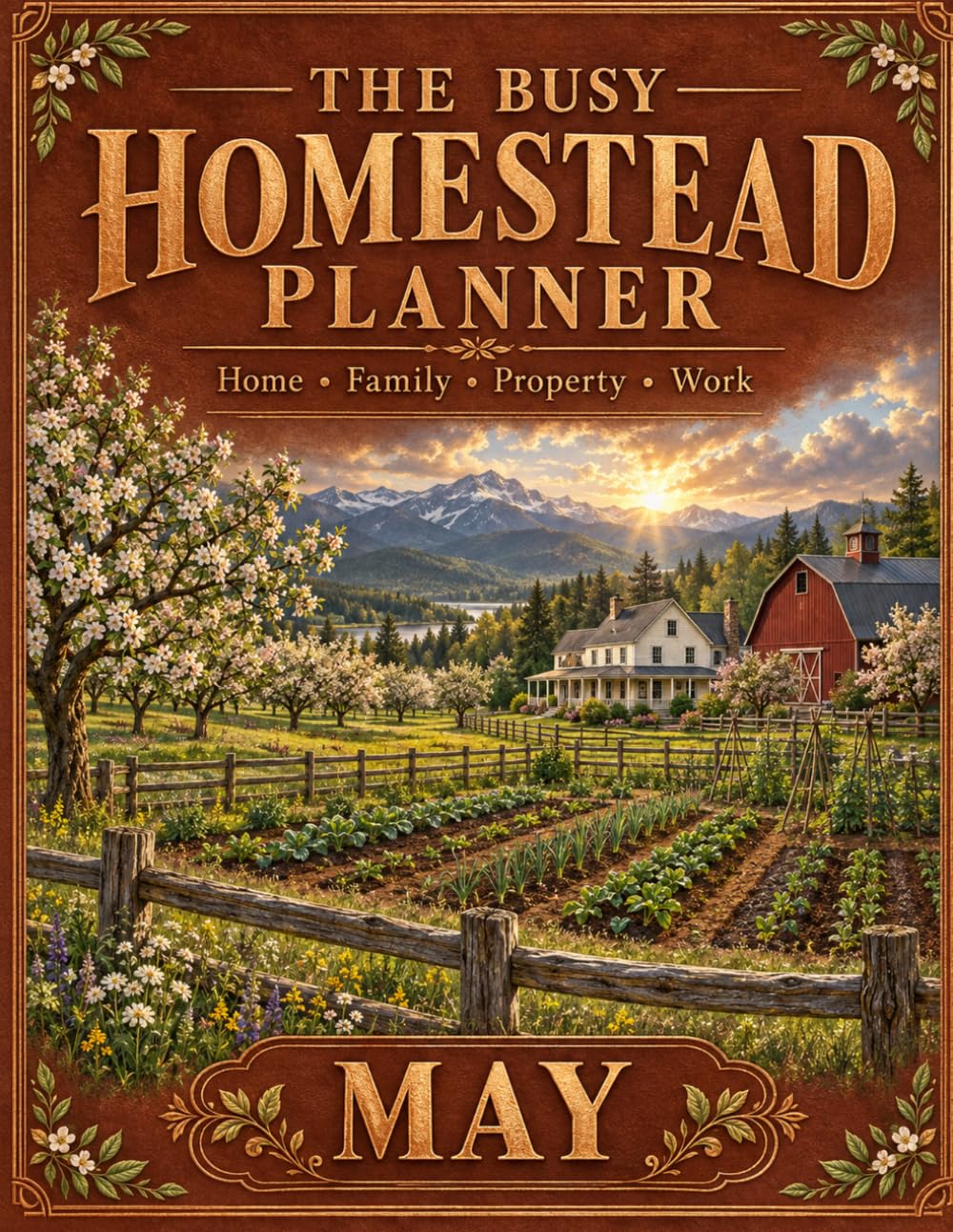 ler totalmente The Busy Homestead Planner: May Undated Monthly Edition