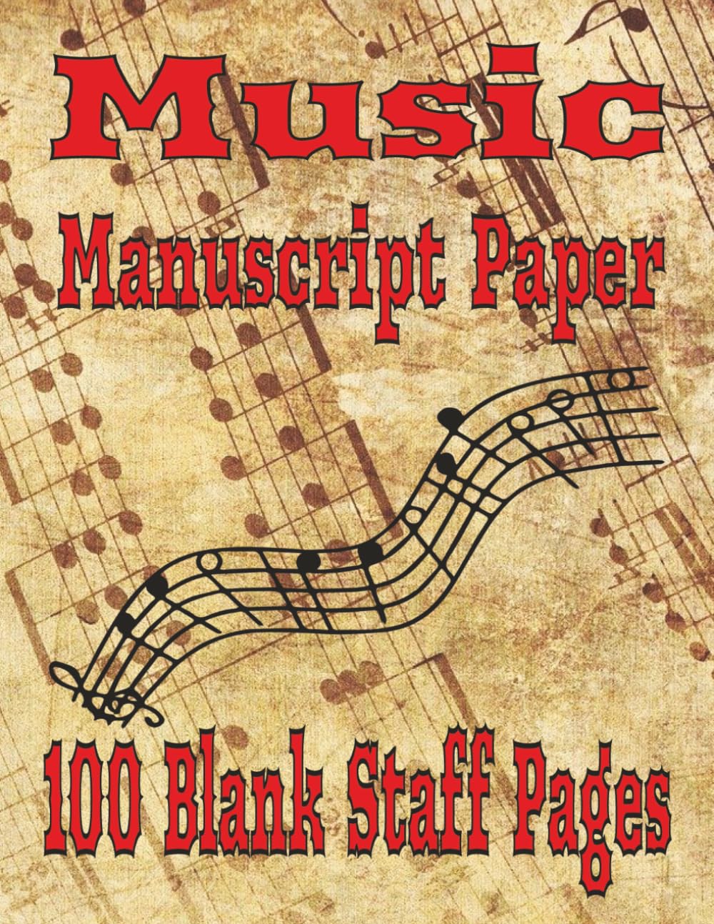 Music Manuscript Paper Notebook: Blank Sheet Music Notebook | Staff Paper Notebook | Staff Manuscript Pad | 100 Pages | 8.5x11 Inches baixar o livro de graça
