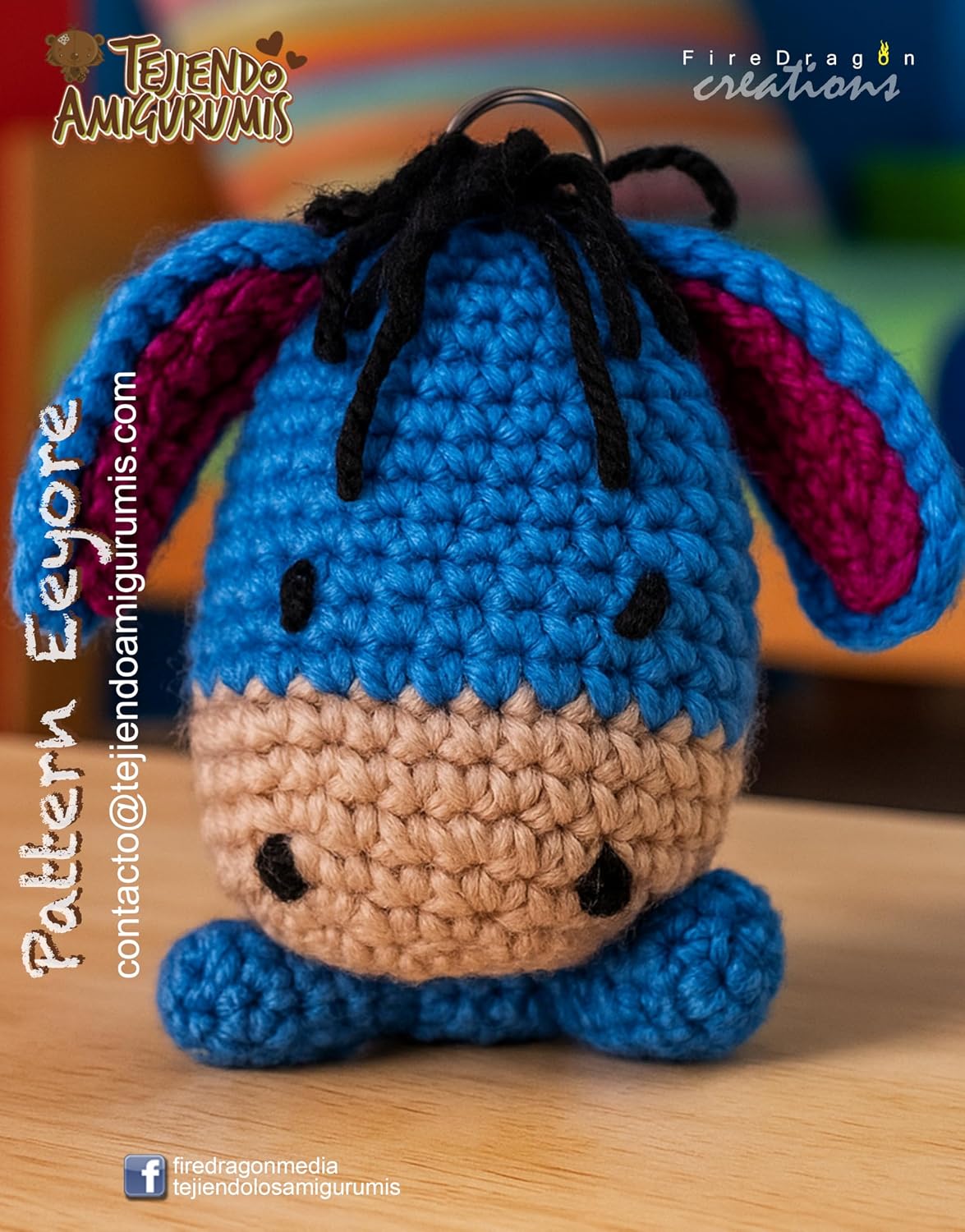 Eeyore Amigurumi Pattern - New Version (English Edition) baixar o livro de graça
