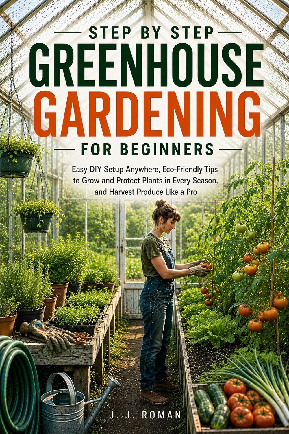 STEP BY STEP GREENHOUSE GARDENING FOR BEGINNERS: Easy DIY Setup Anywhere, Eco-Friendly Tips to Grow and Protect Plants in Every Season, and Harvest Produce Like a Pro (English Edition) baixar o livro de graça