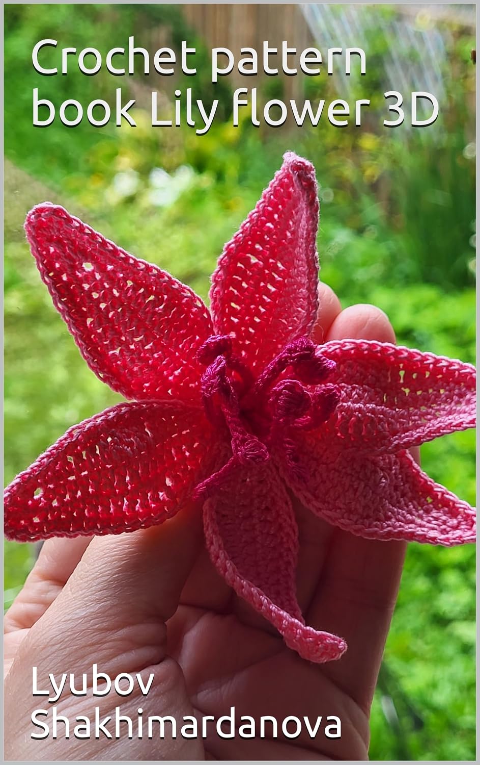 ler totalmente Crochet pattern book Lily flower 3D (English Edition)