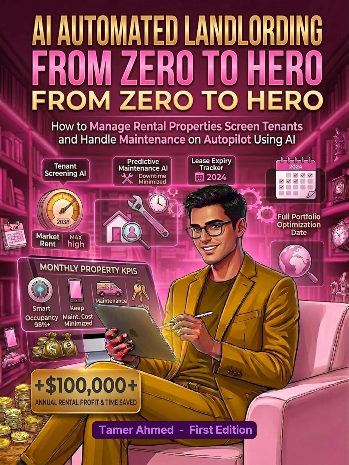 AI Automated Landlording From Zero to Hero: How to Manage Rental Properties Screen Tenants and Handle Maintenance on Autopilot Using AI (AI For Wealth... & Personal Finance Book 5) (English Edition) baixar livro de graça