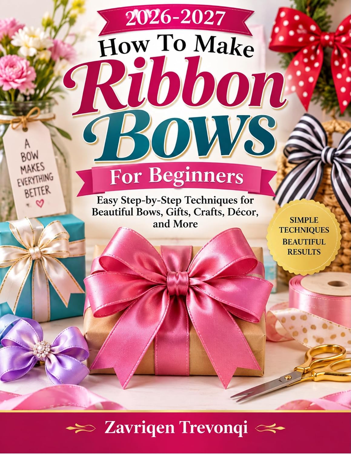ler totalmente 2026-2027 How To Make Ribbon Bows For Beginners: Easy Step-by-Step Techniques for Beautiful Bows, Gifts, Crafts, Décor, and More (English Edition)